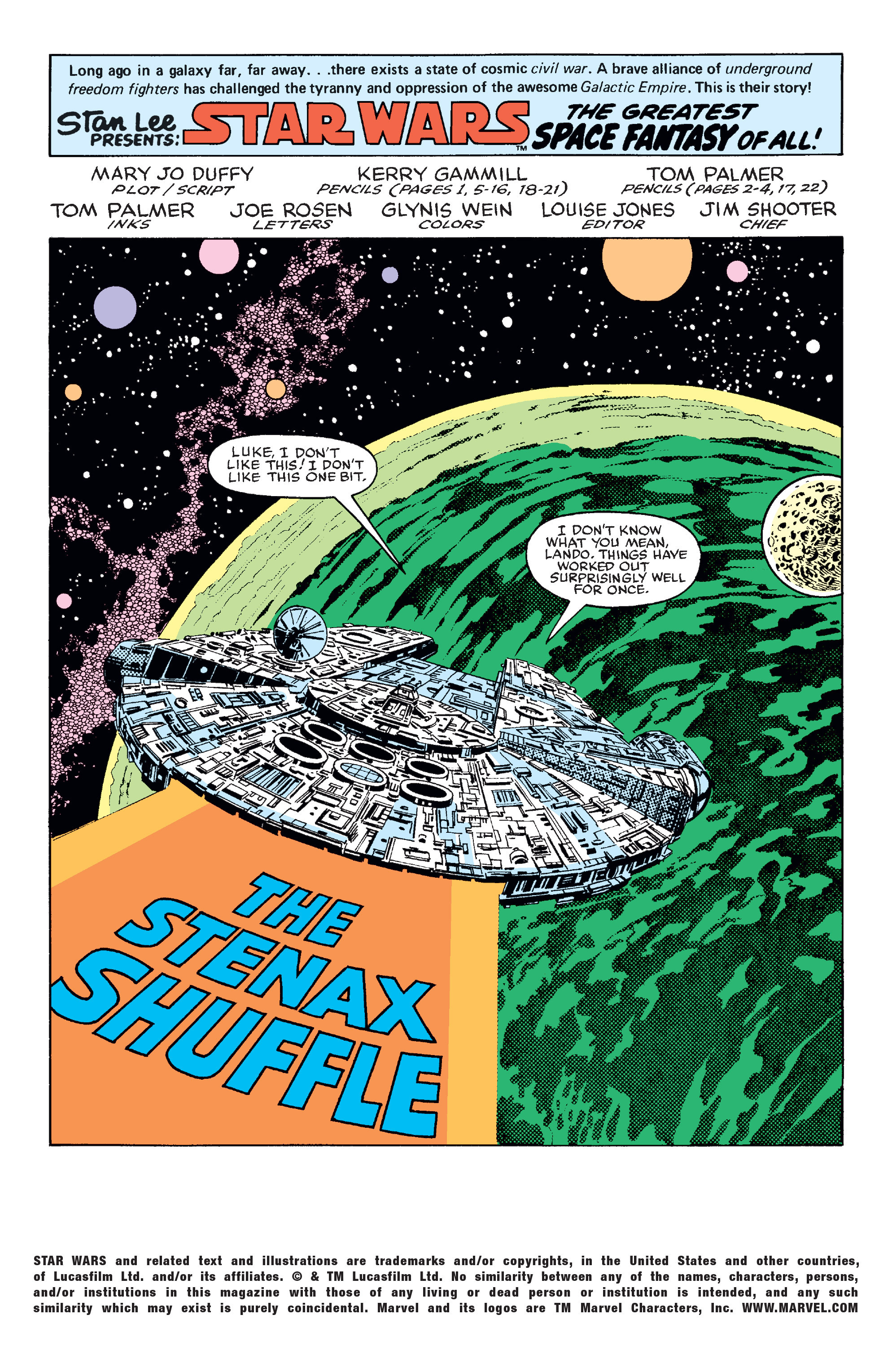 Read online Star Wars (1977) comic -  Issue #70 - 2