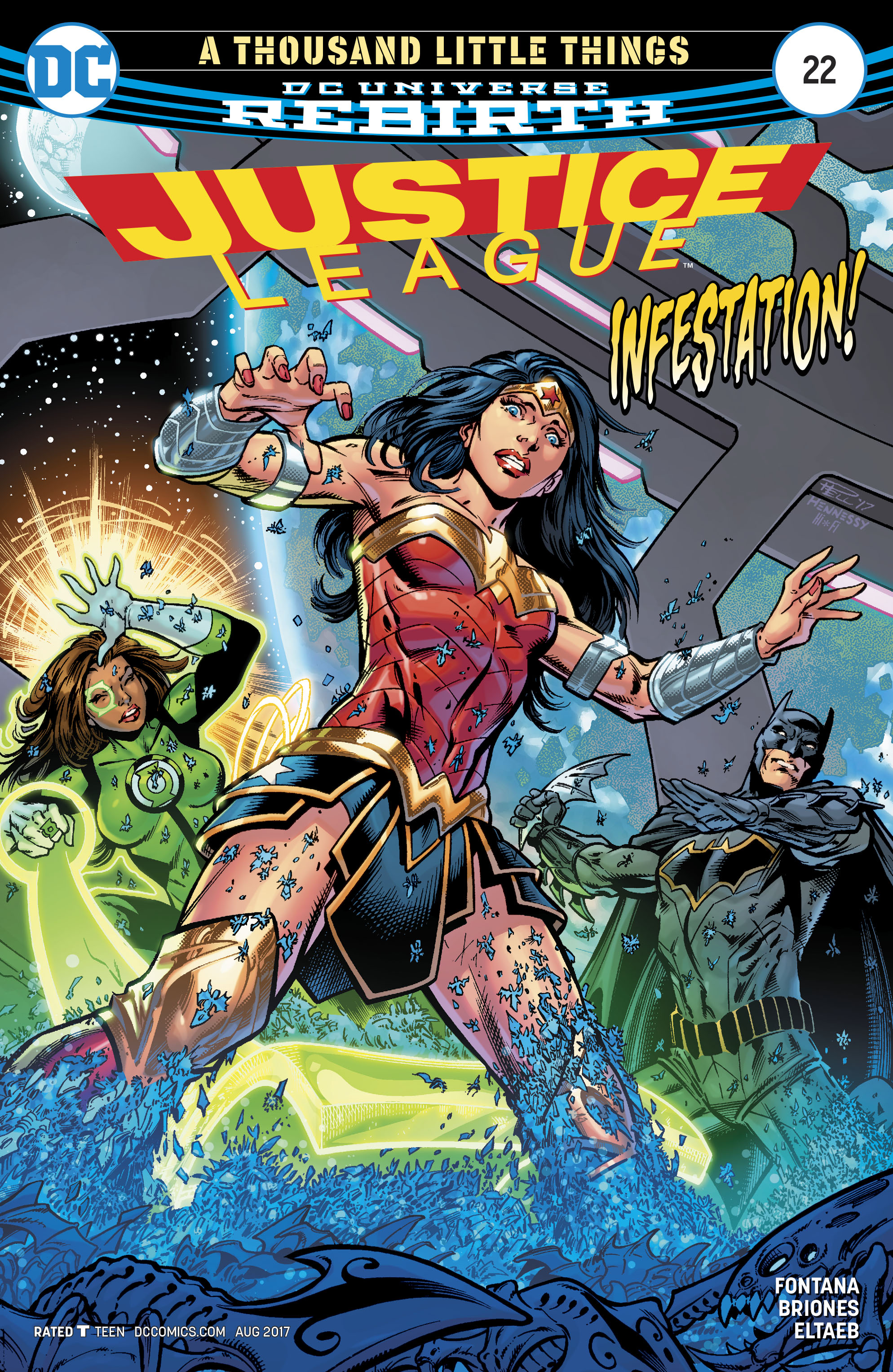 Read online Justice League (2016) comic -  Issue #22 - 1
