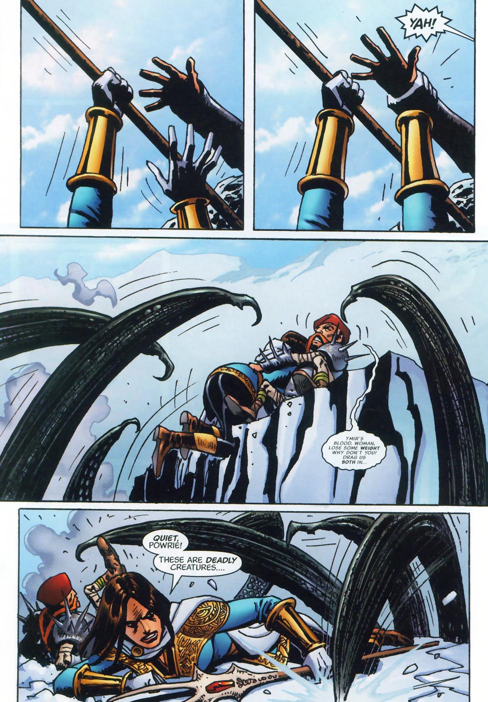 Read online R.A. Salvatore's DemonWars: Trial By Fire comic -  Issue #3 - 14