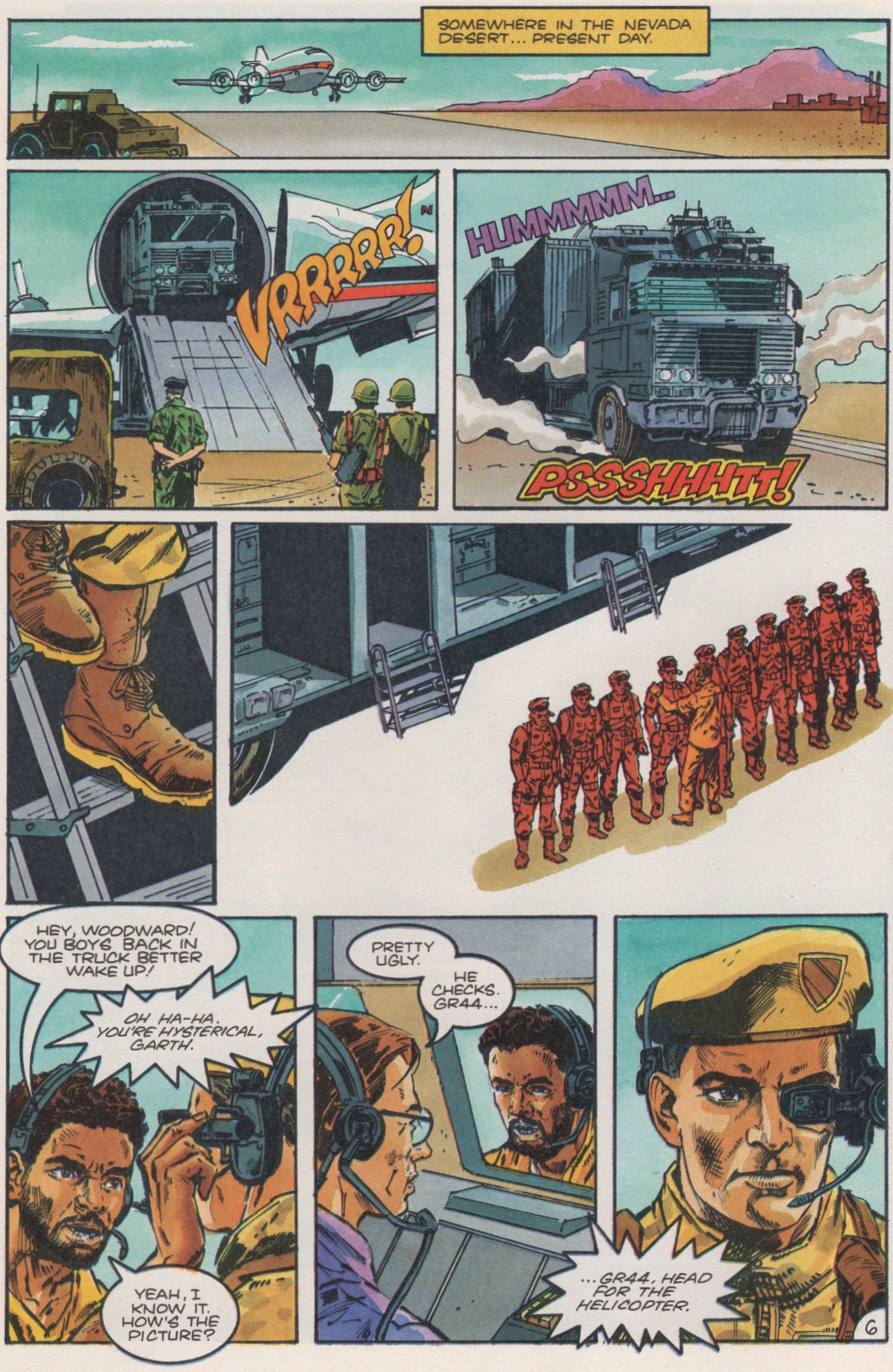 Read online Universal Soldier comic -  Issue #1 - 8