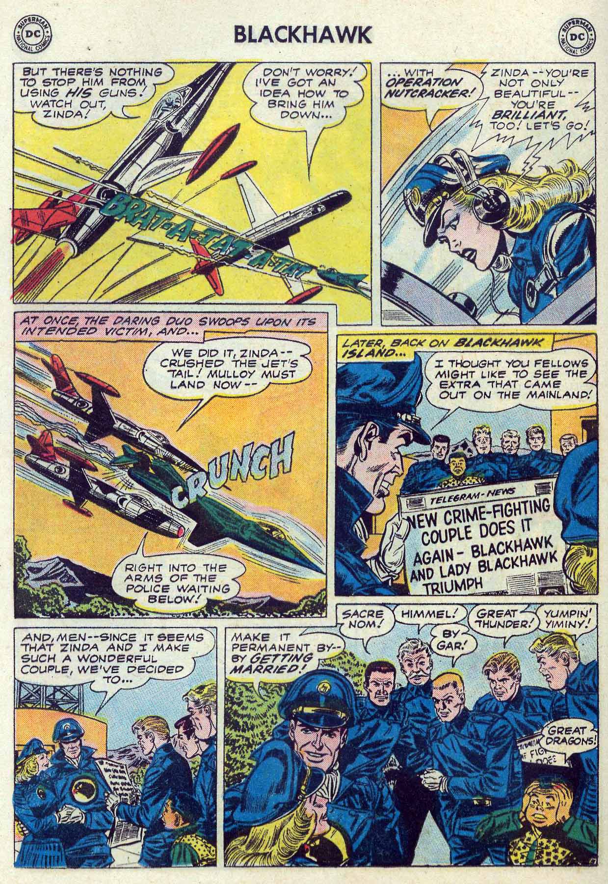 Read online Blackhawk (1957) comic -  Issue #155 - 28