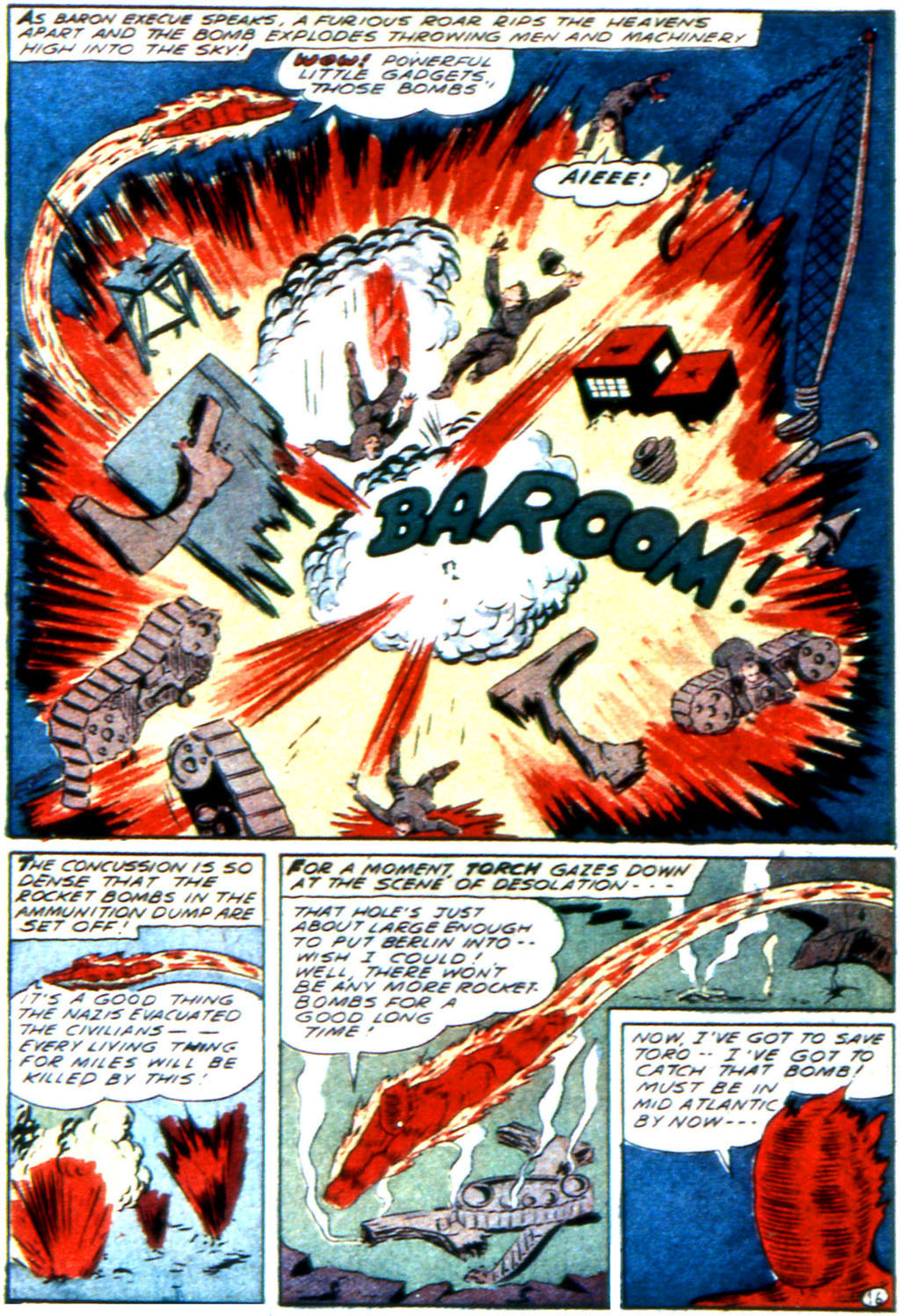 Read online The Human Torch (1940) comic -  Issue #12 - 18