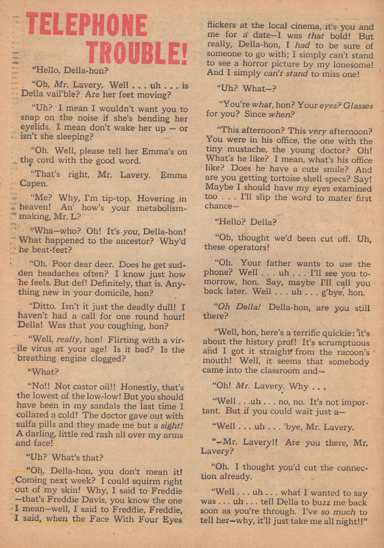 Read online Li'l Abner Comics comic -  Issue #65 - 47