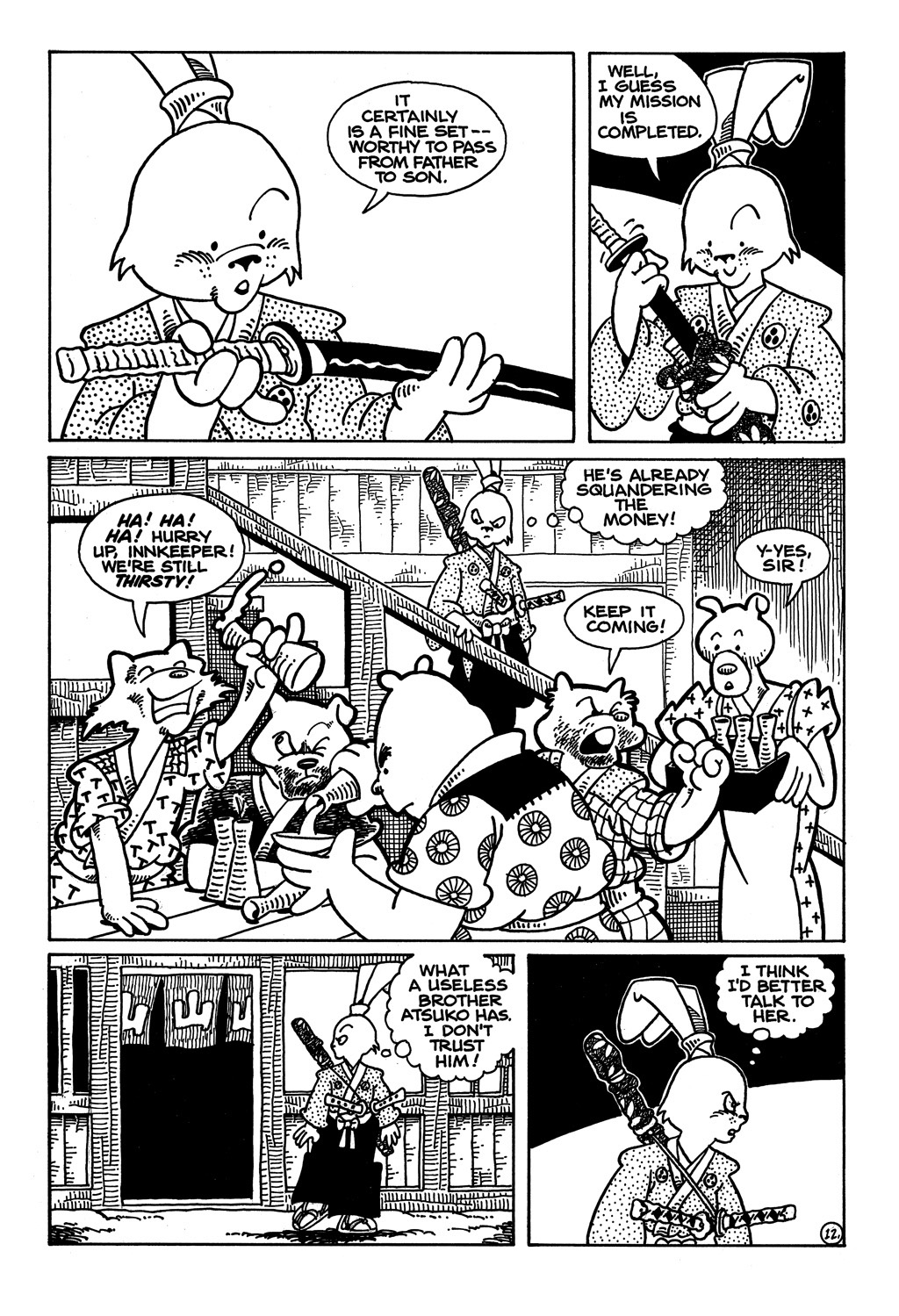 Read online Usagi Yojimbo (1987) comic -  Issue #19 - 14