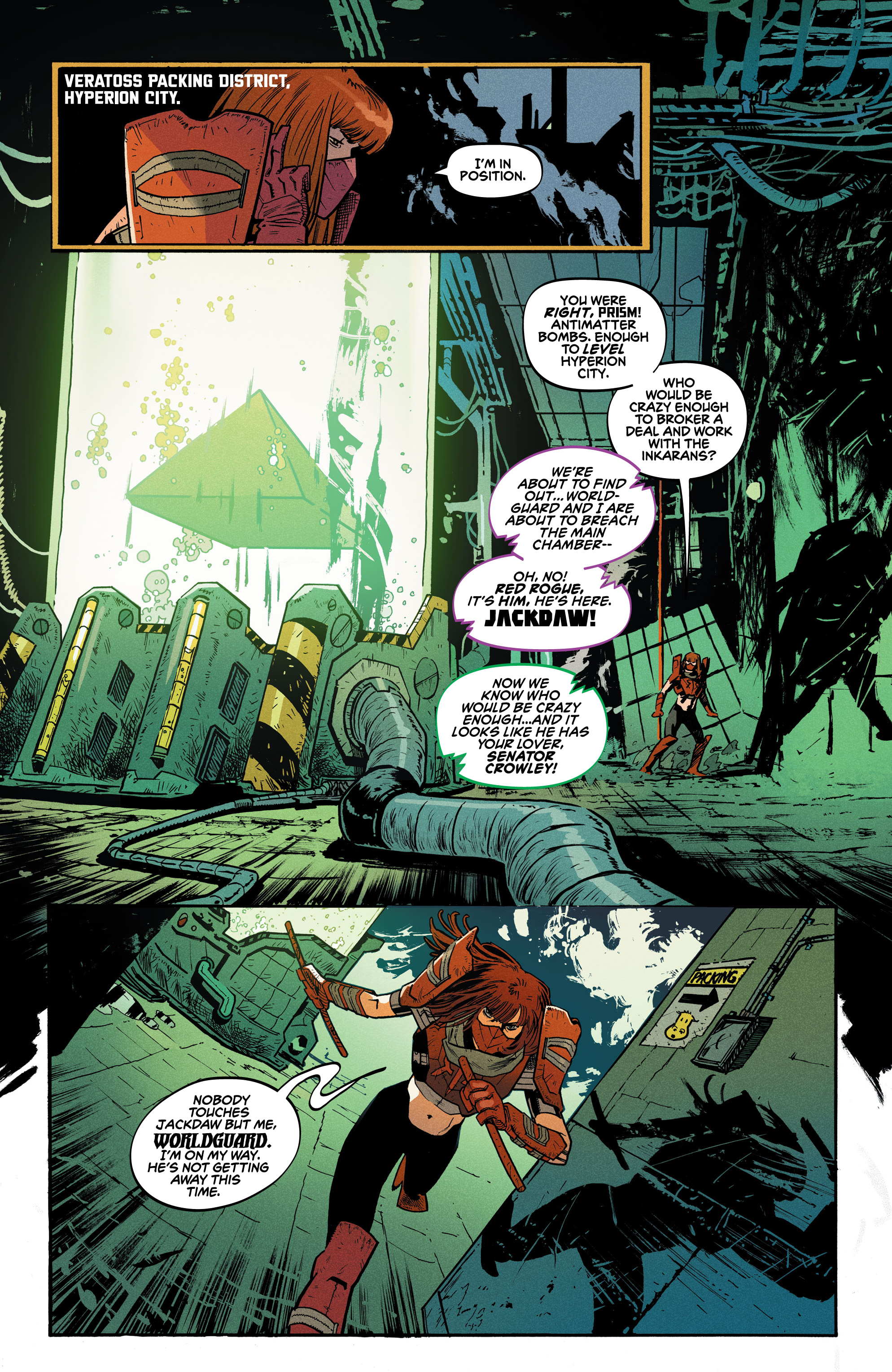 Read online Rogues' Gallery (2022) comic -  Issue #1 - 3