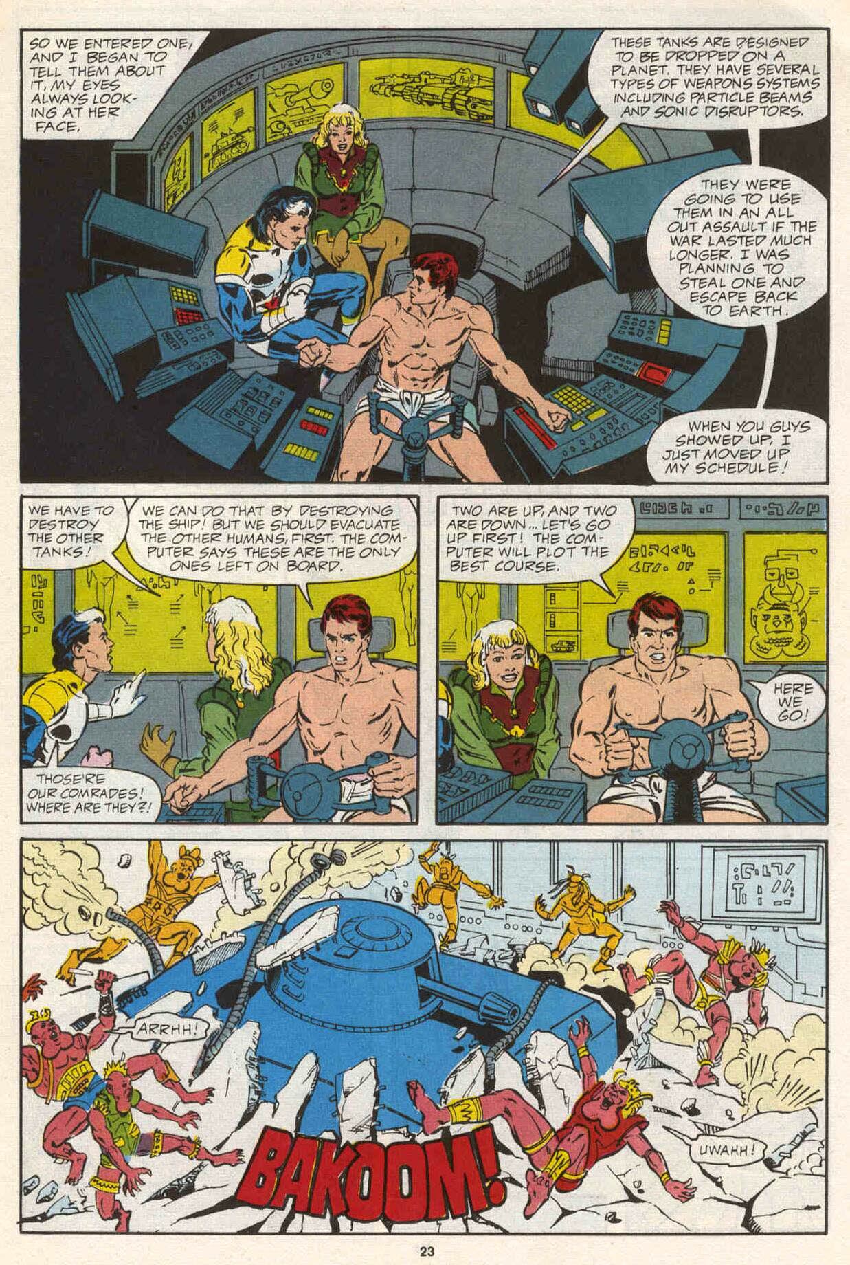 Read online Strikeforce: Morituri comic -  Issue #21 - 25