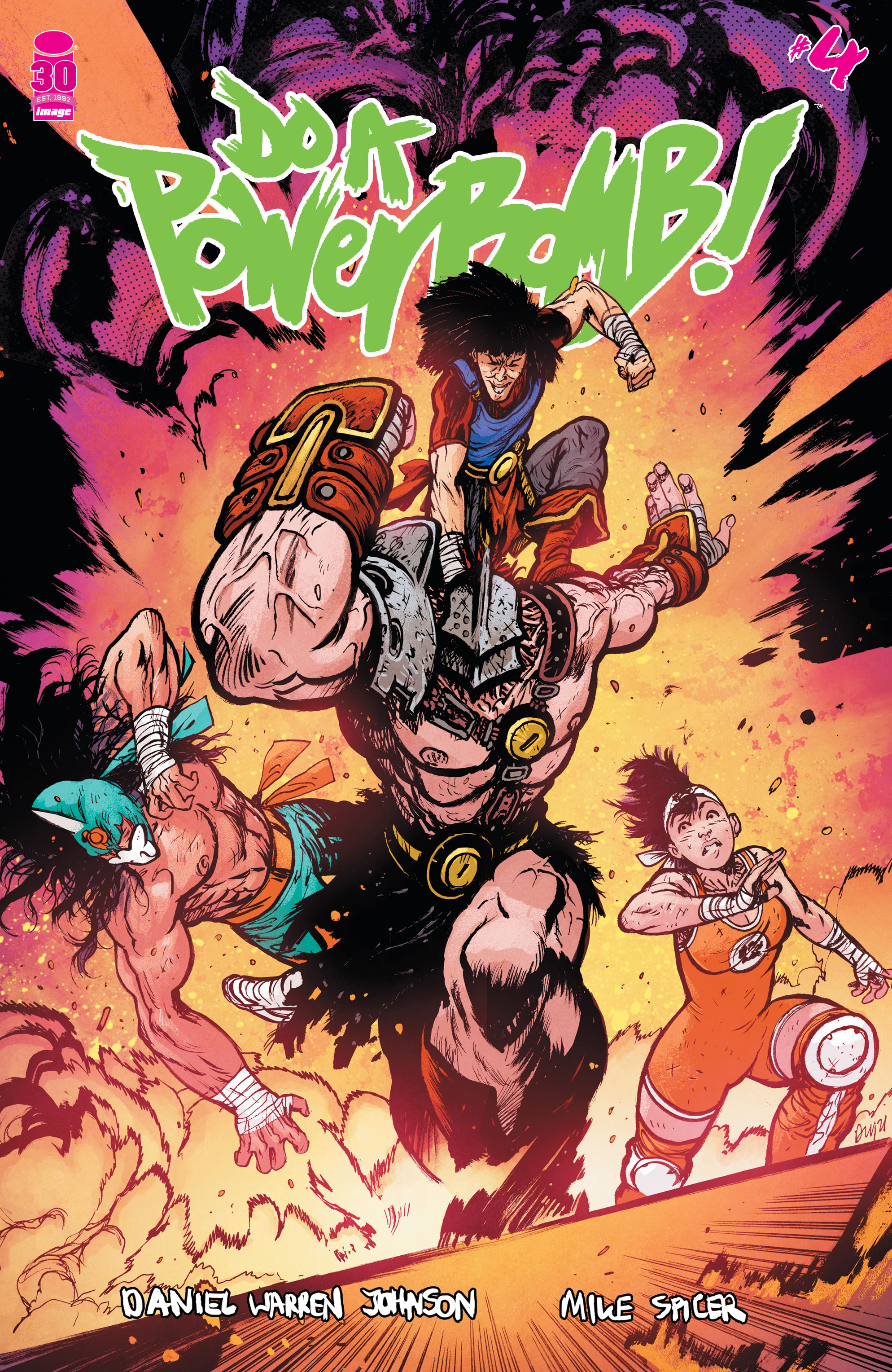 Read online Do a Powerbomb comic -  Issue #4 - 1