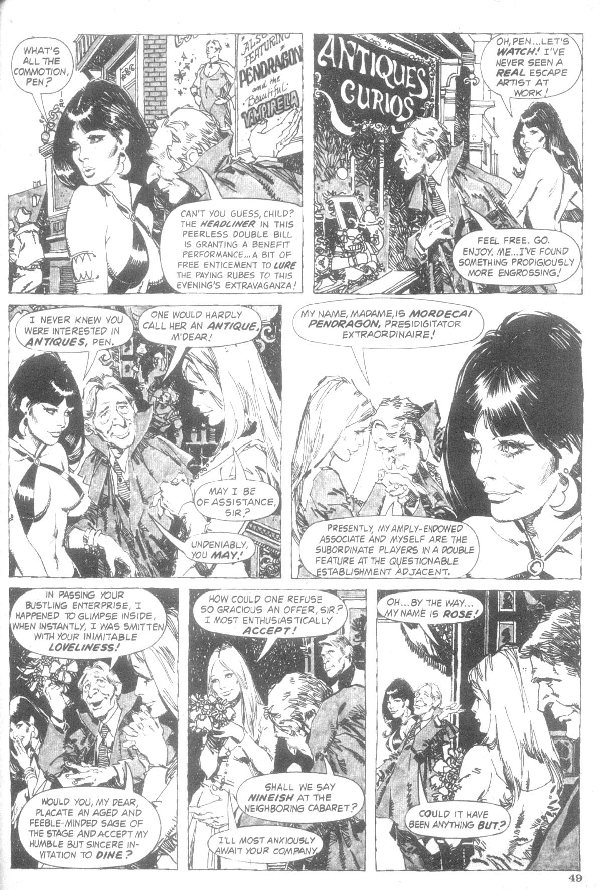 Read online Vampirella (1969) comic -  Issue #91 - 50
