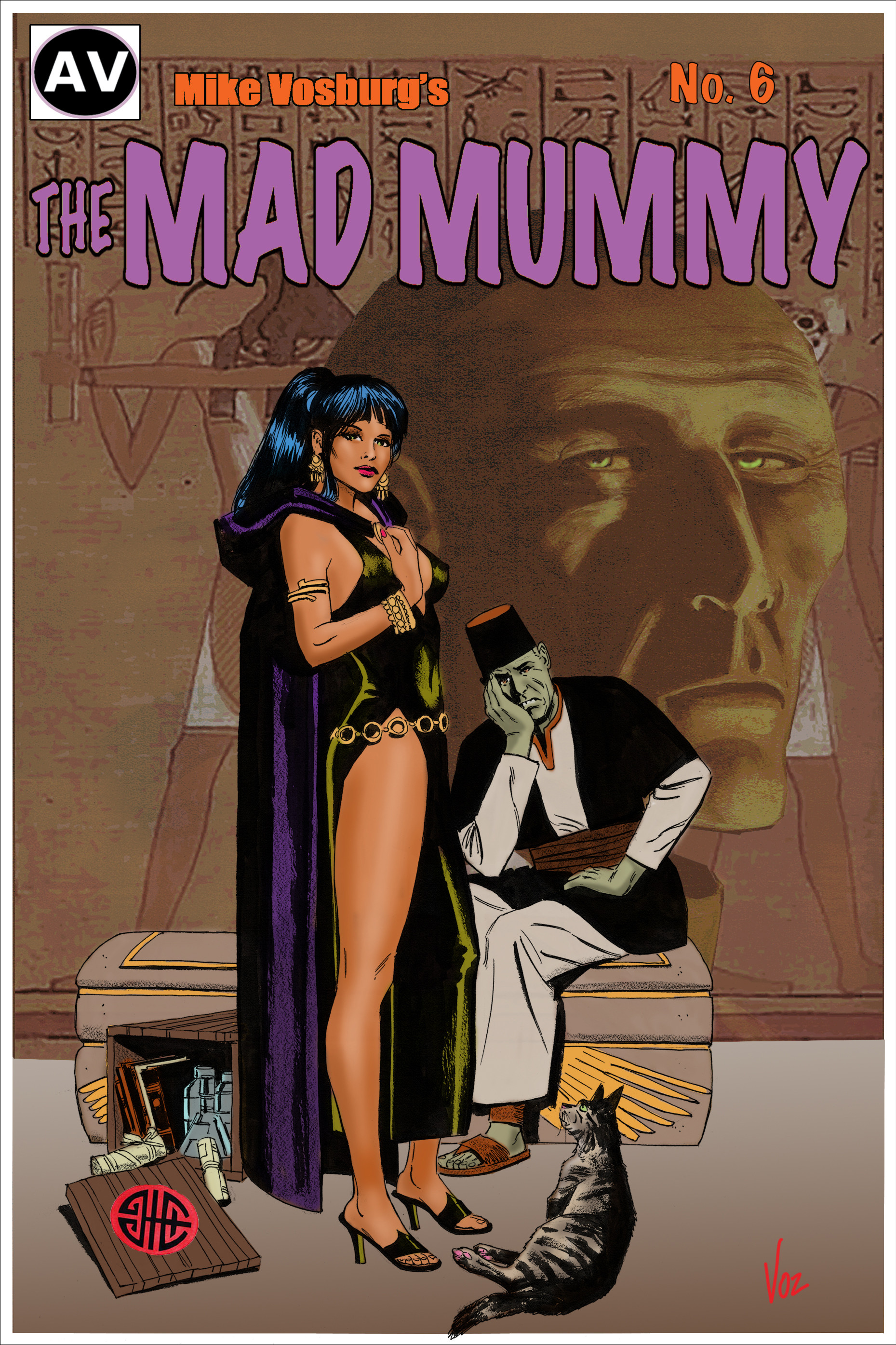 Read online The Mad Mummy comic -  Issue #6 - 1