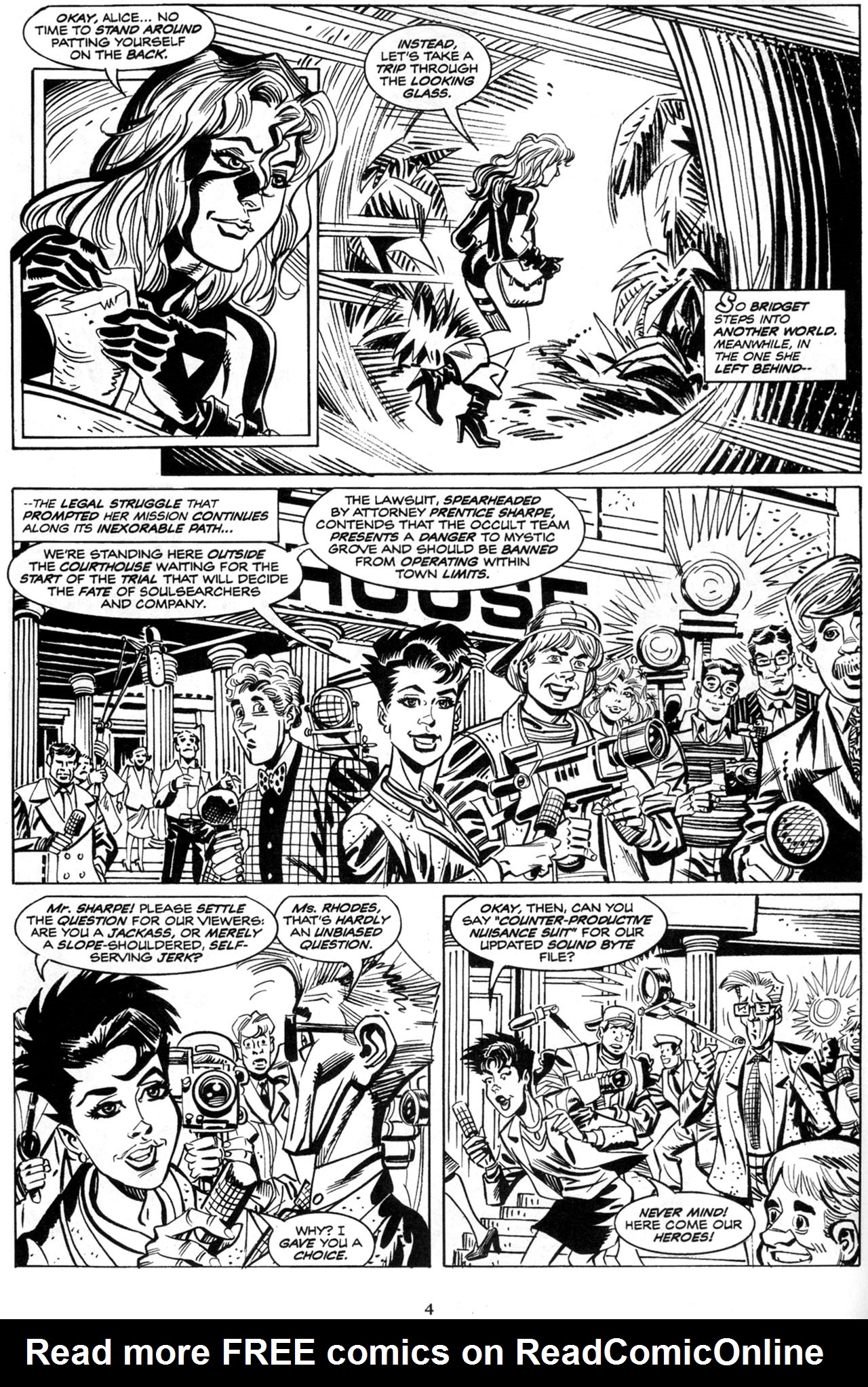 Read online Soulsearchers and Company comic -  Issue #81 - 6