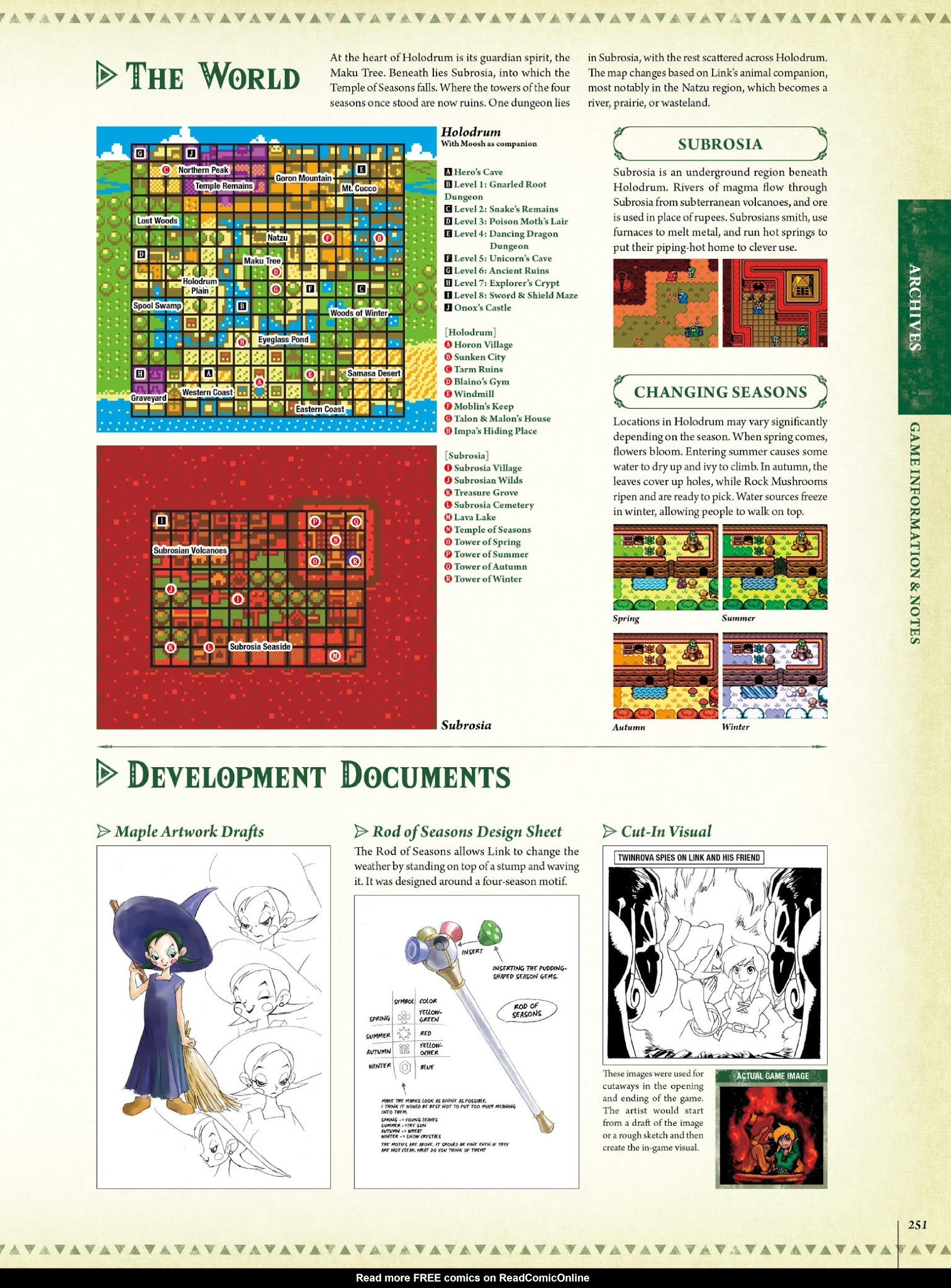 Read online The Legend of Zelda Encyclopedia comic -  Issue # TPB (Part 3) - 55
