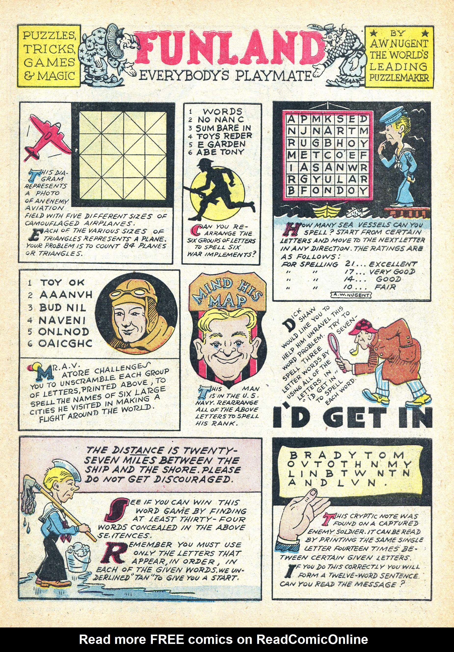 Read online Famous Funnies comic -  Issue #95 - 58