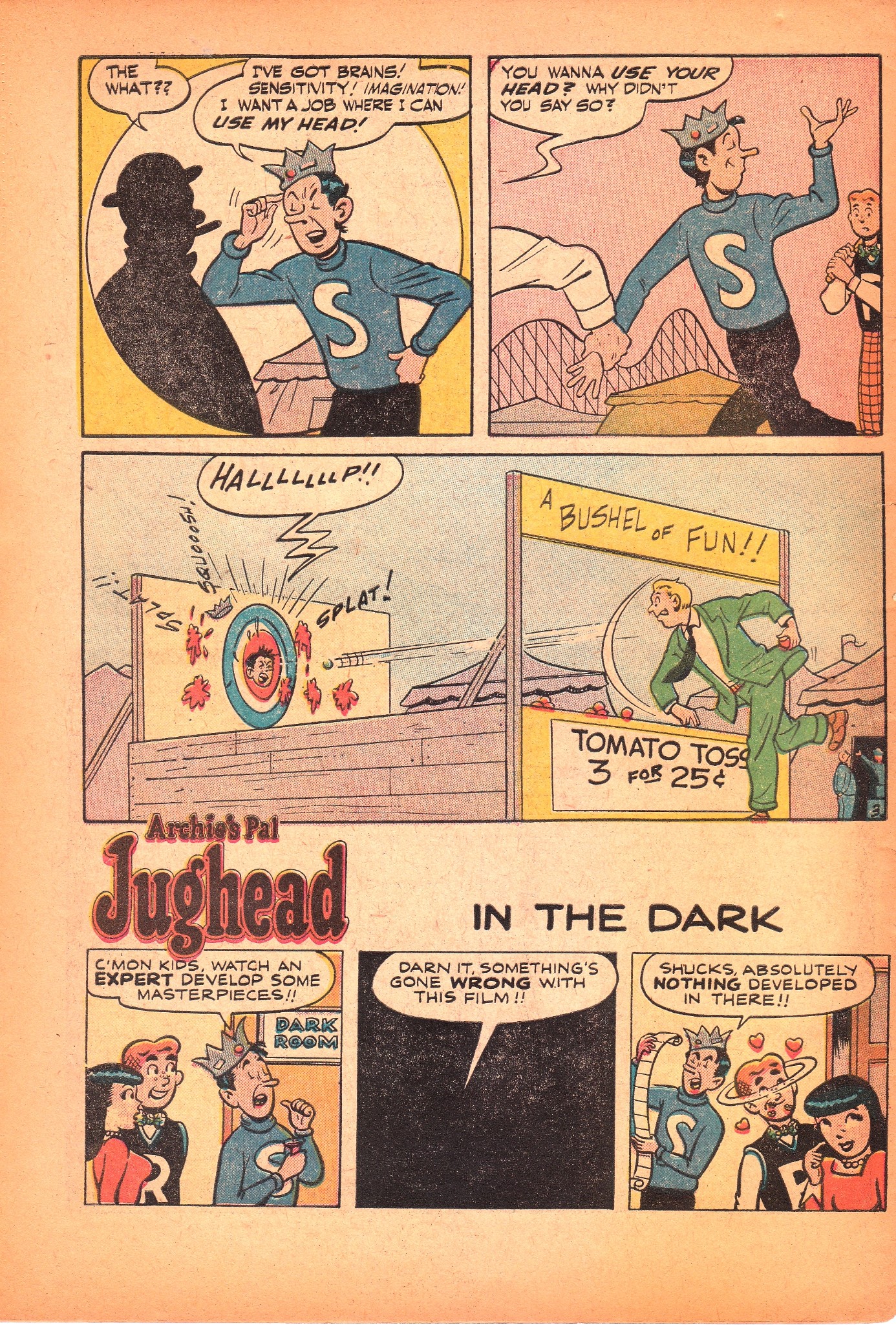 Read online Archie's Pal Jughead comic -  Issue #25 - 30