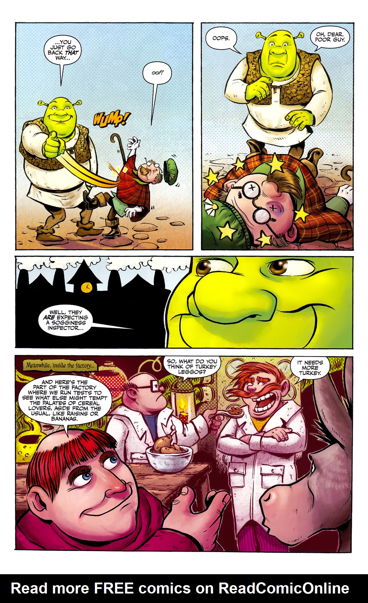 Read online Shrek (2010) comic -  Issue #1 - 12