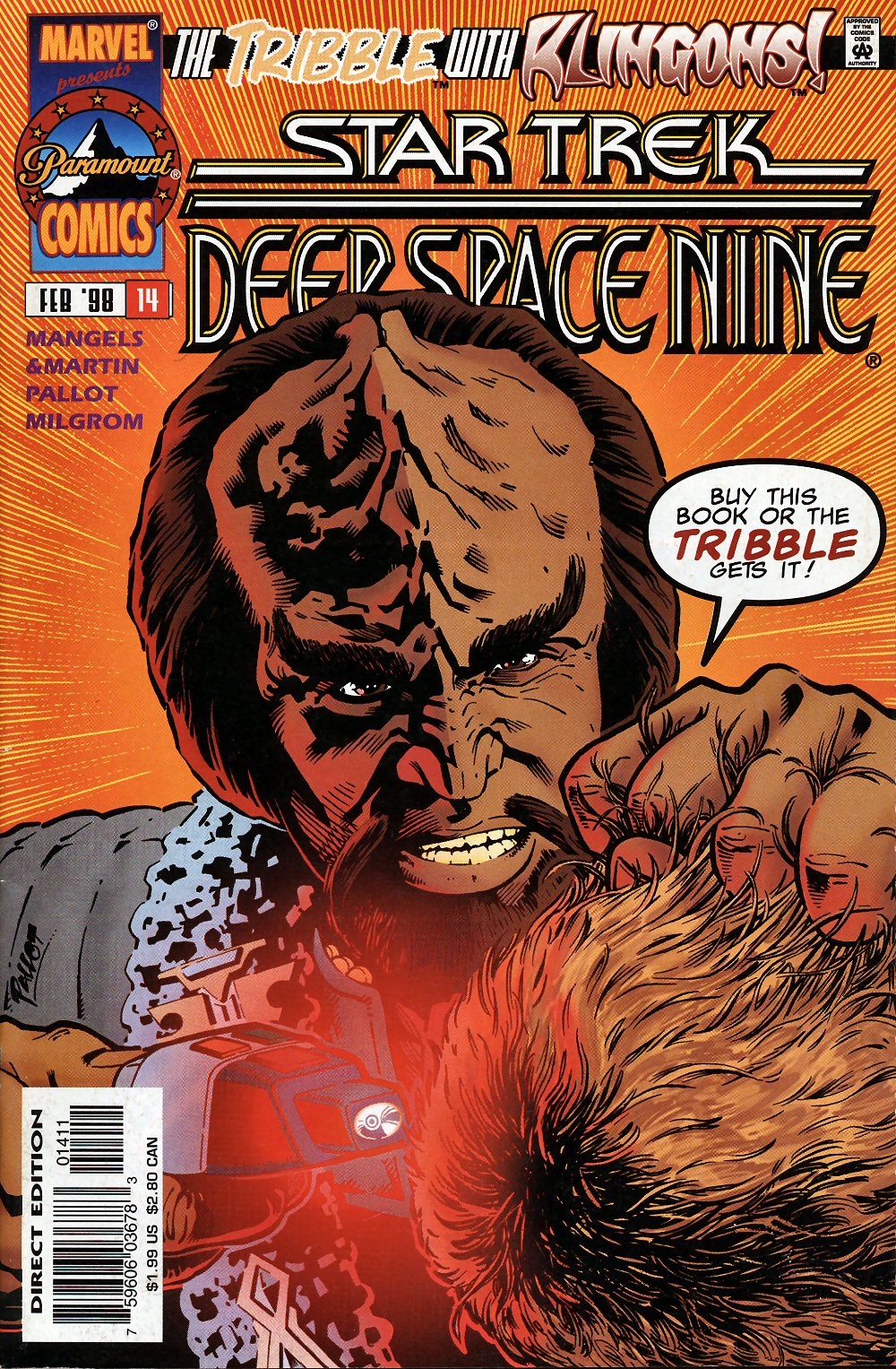Read online Star Trek: Deep Space Nine (1996) comic -  Issue #14 - 1