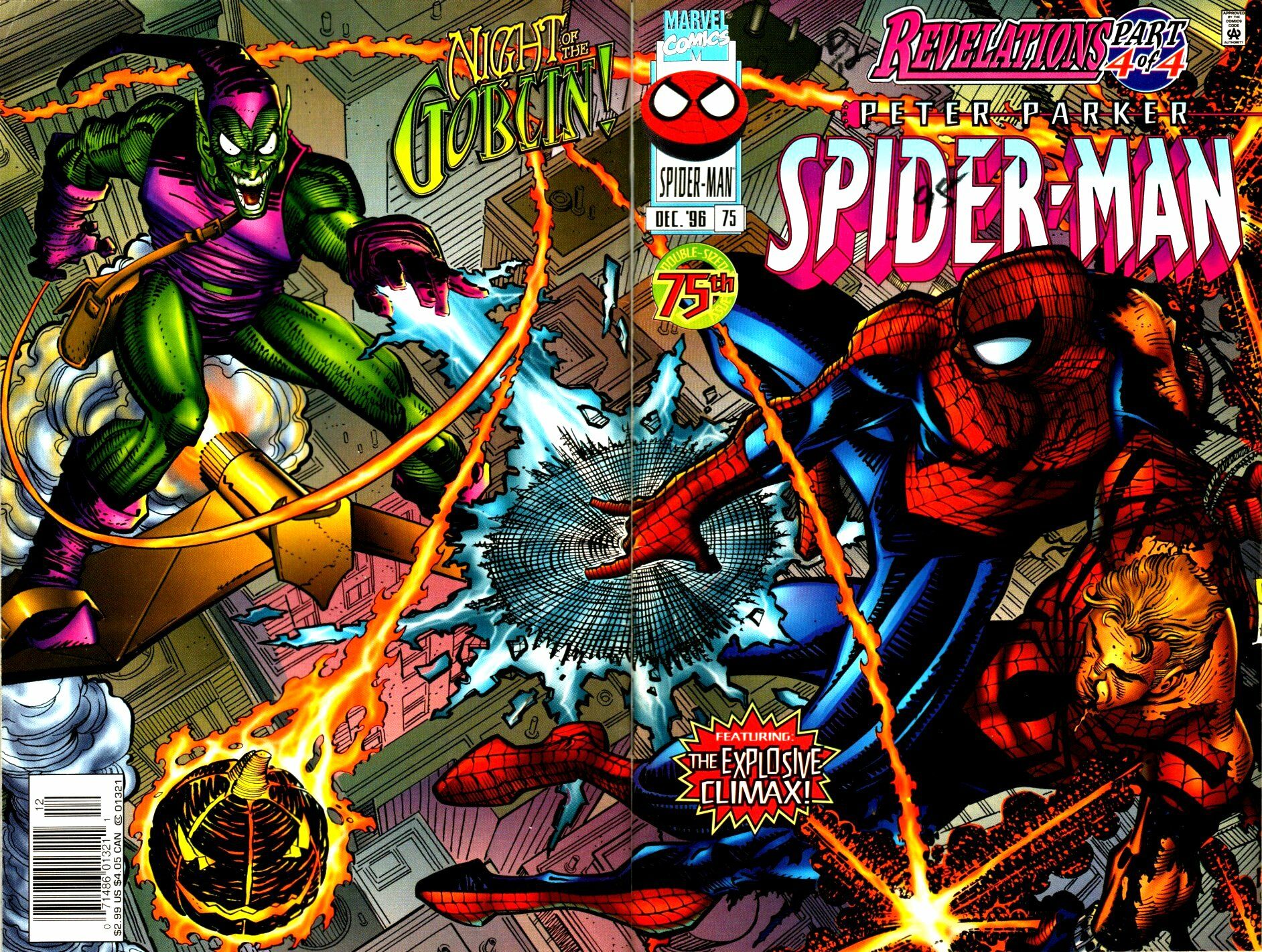 Read online Spider-Man (1990) comic -  Issue #75 - The Night Of The Goblin - 1