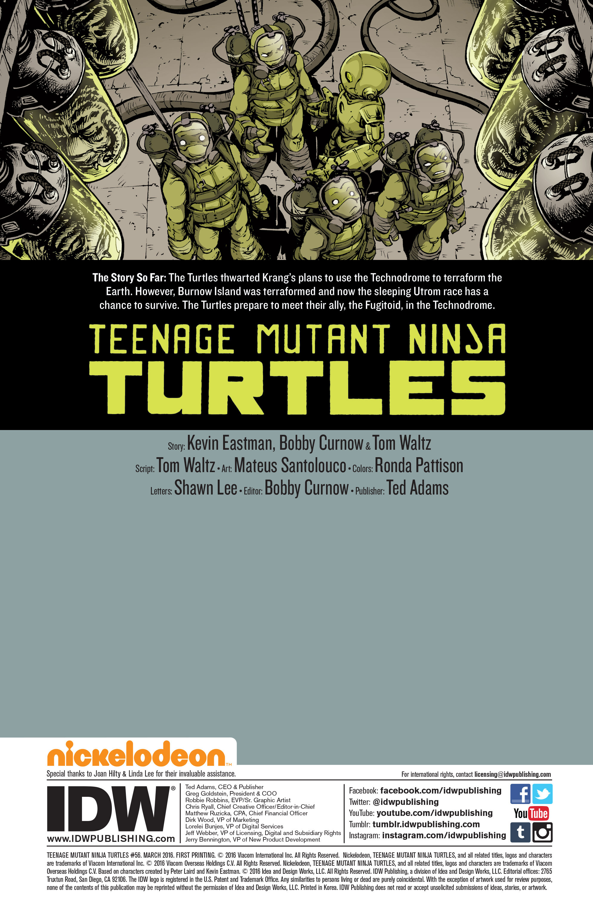 Read online Teenage Mutant Ninja Turtles (2011) comic -  Issue #56 - 2