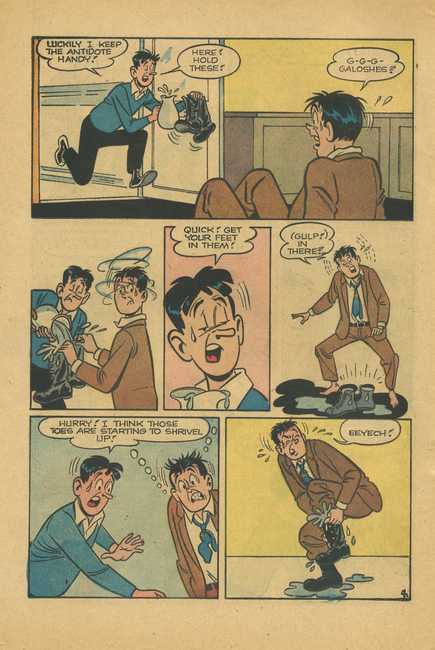 Read online Archie's Pal Jughead comic -  Issue #105 - 6
