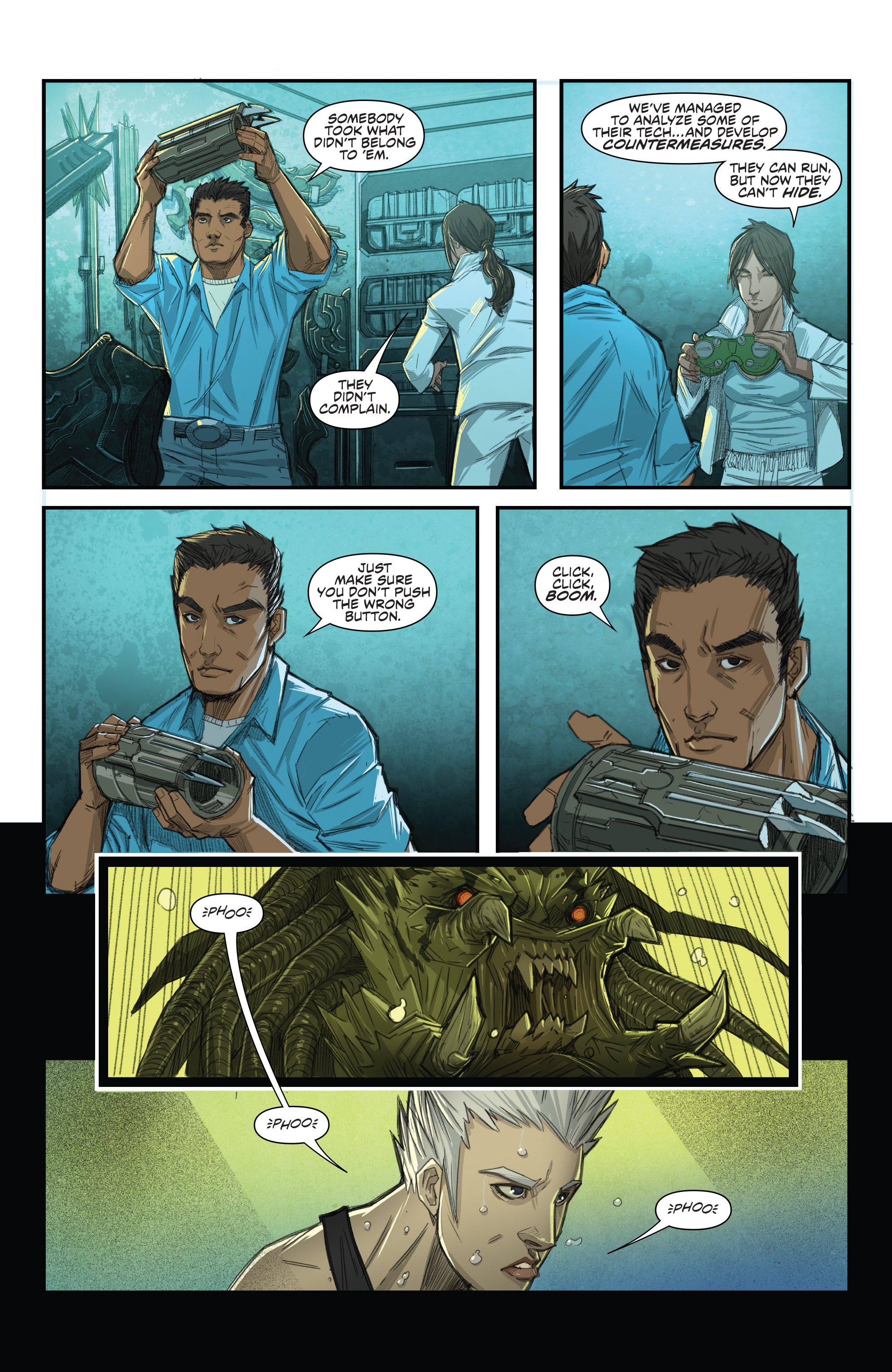 Read online Predator: Hunters comic -  Issue #2 - 17