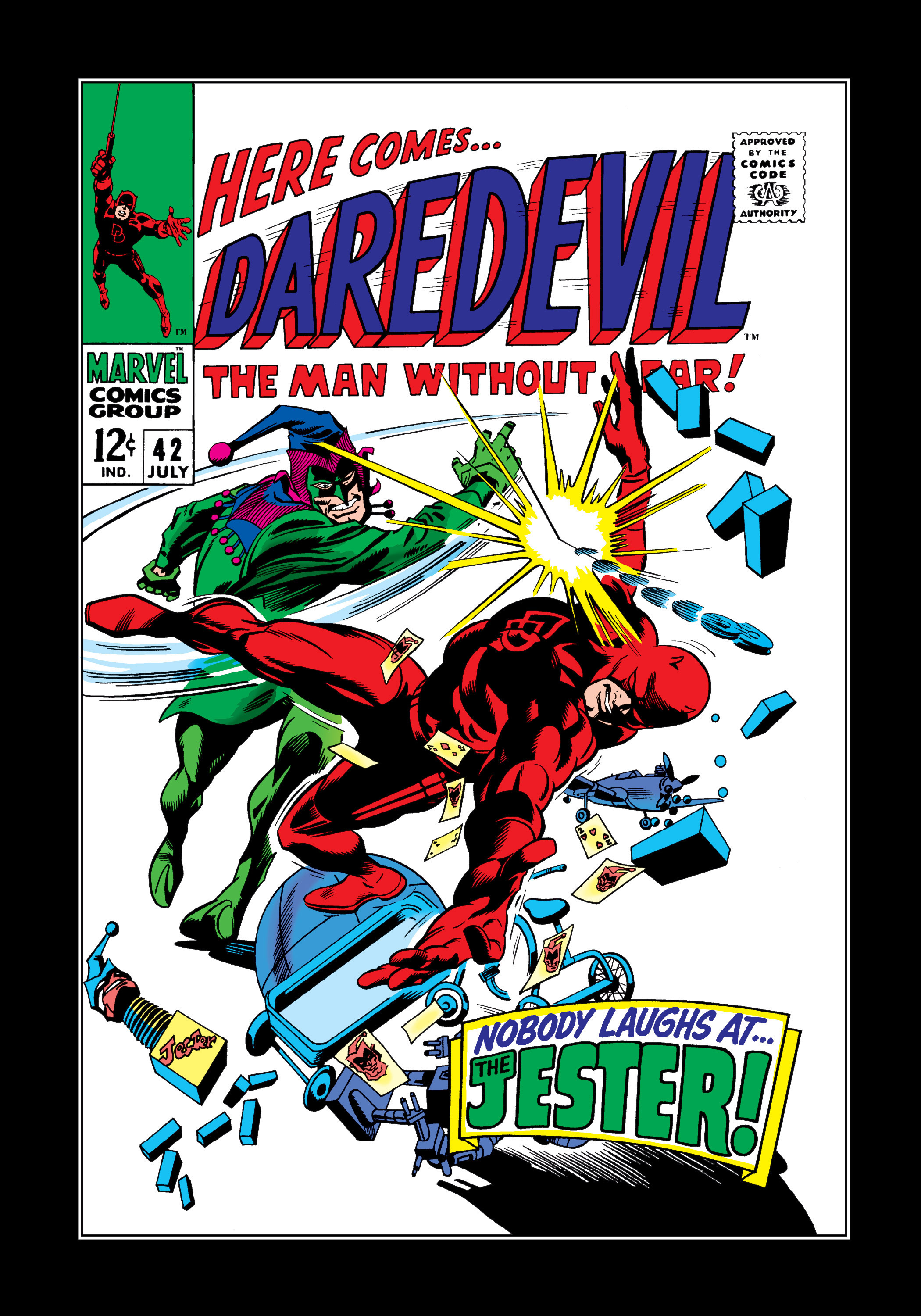 Read online Marvel Masterworks: Daredevil comic -  Issue # TPB 5 (Part 1) - 6