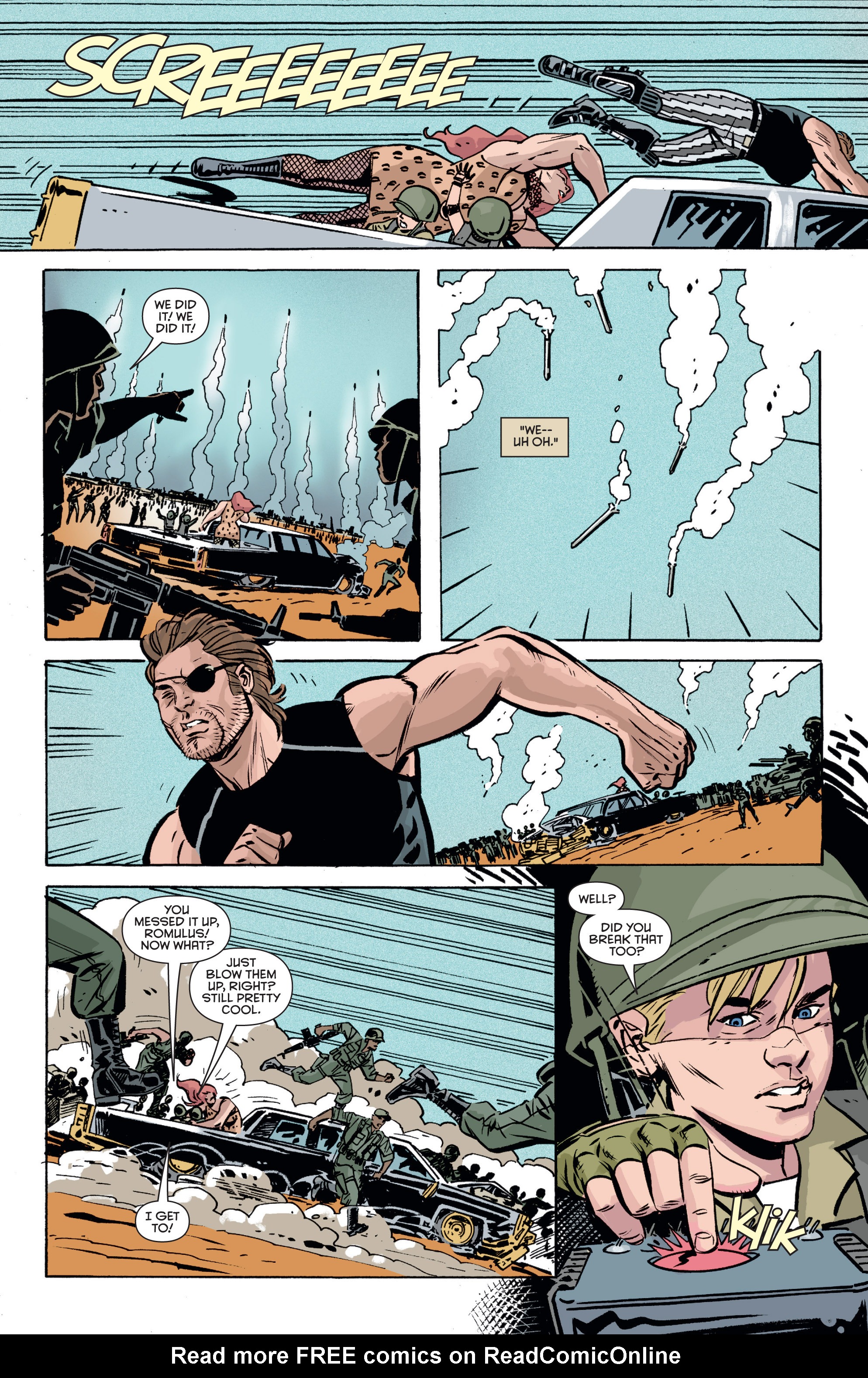 Read online Escape from New York comic -  Issue #4 - 9