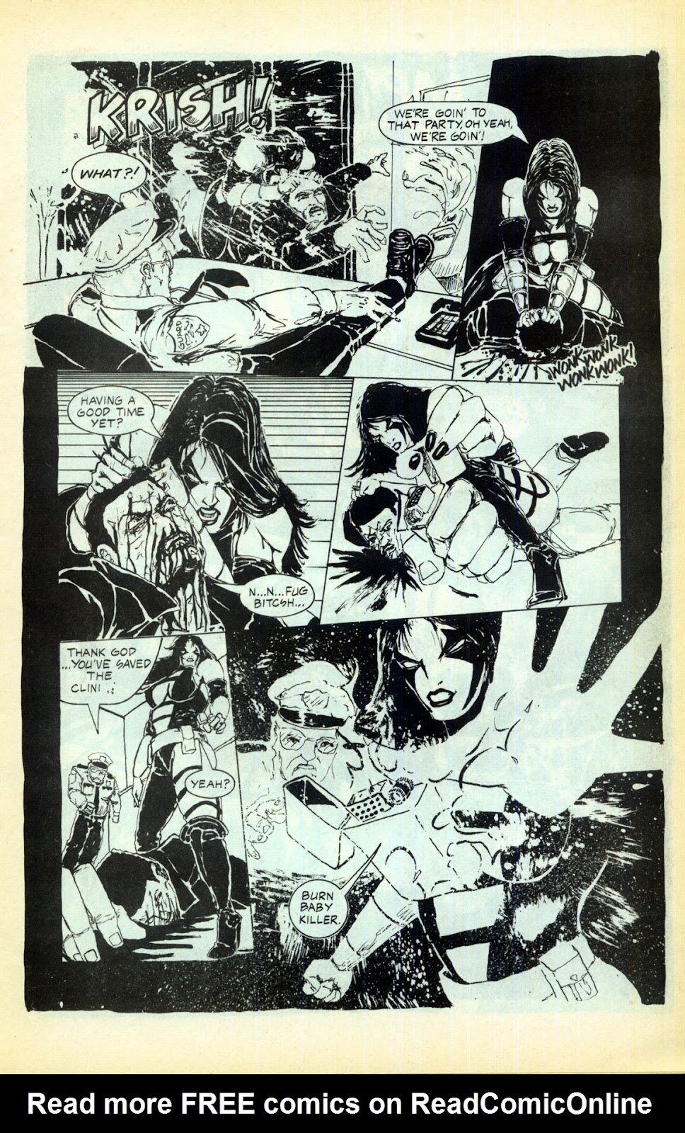 Razor/Dark Angel: The Final Nail issue 1 - Page 9