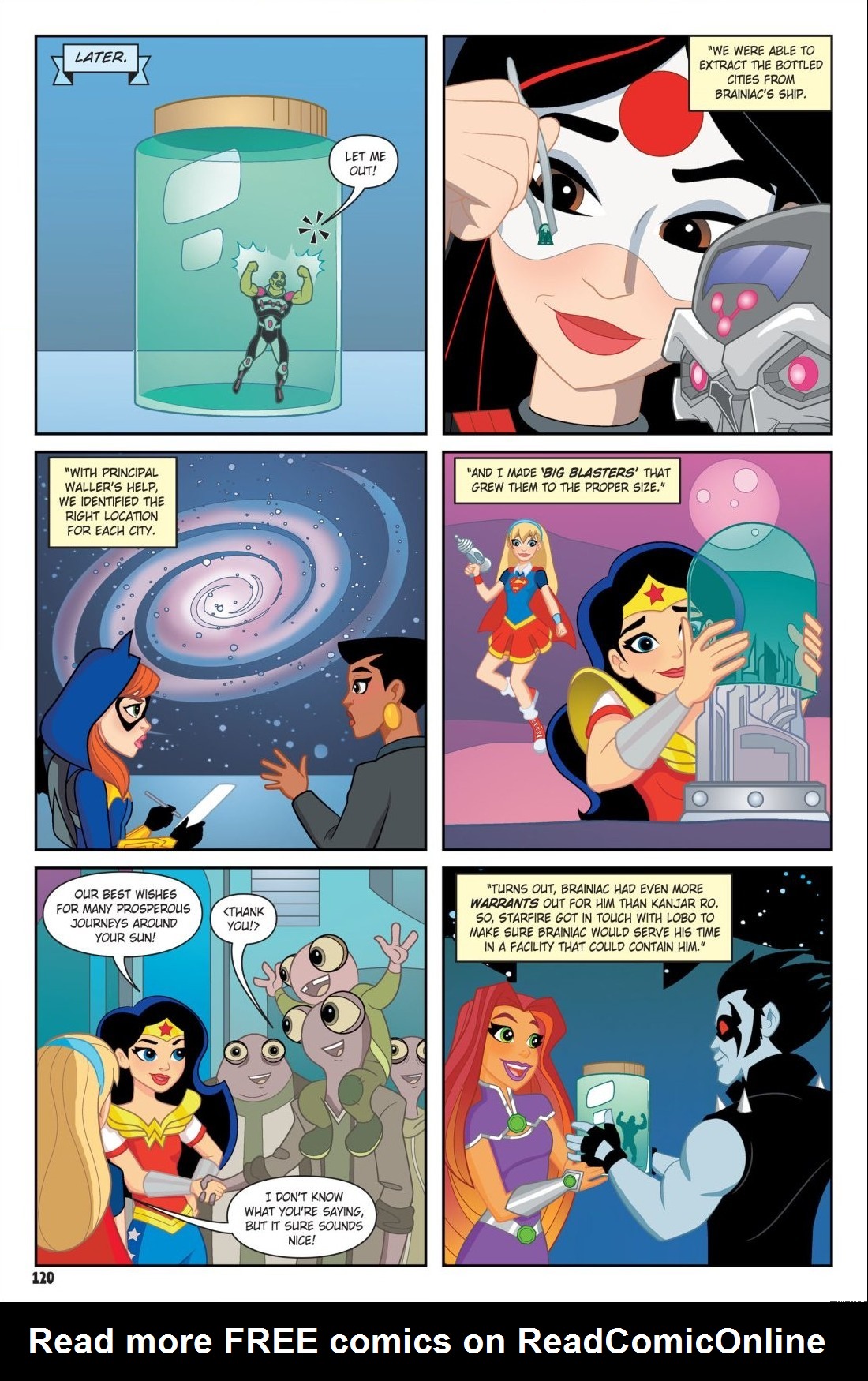 Read online DC Super Hero Girls: Search for Atlantis comic -  Issue # TPB - 118