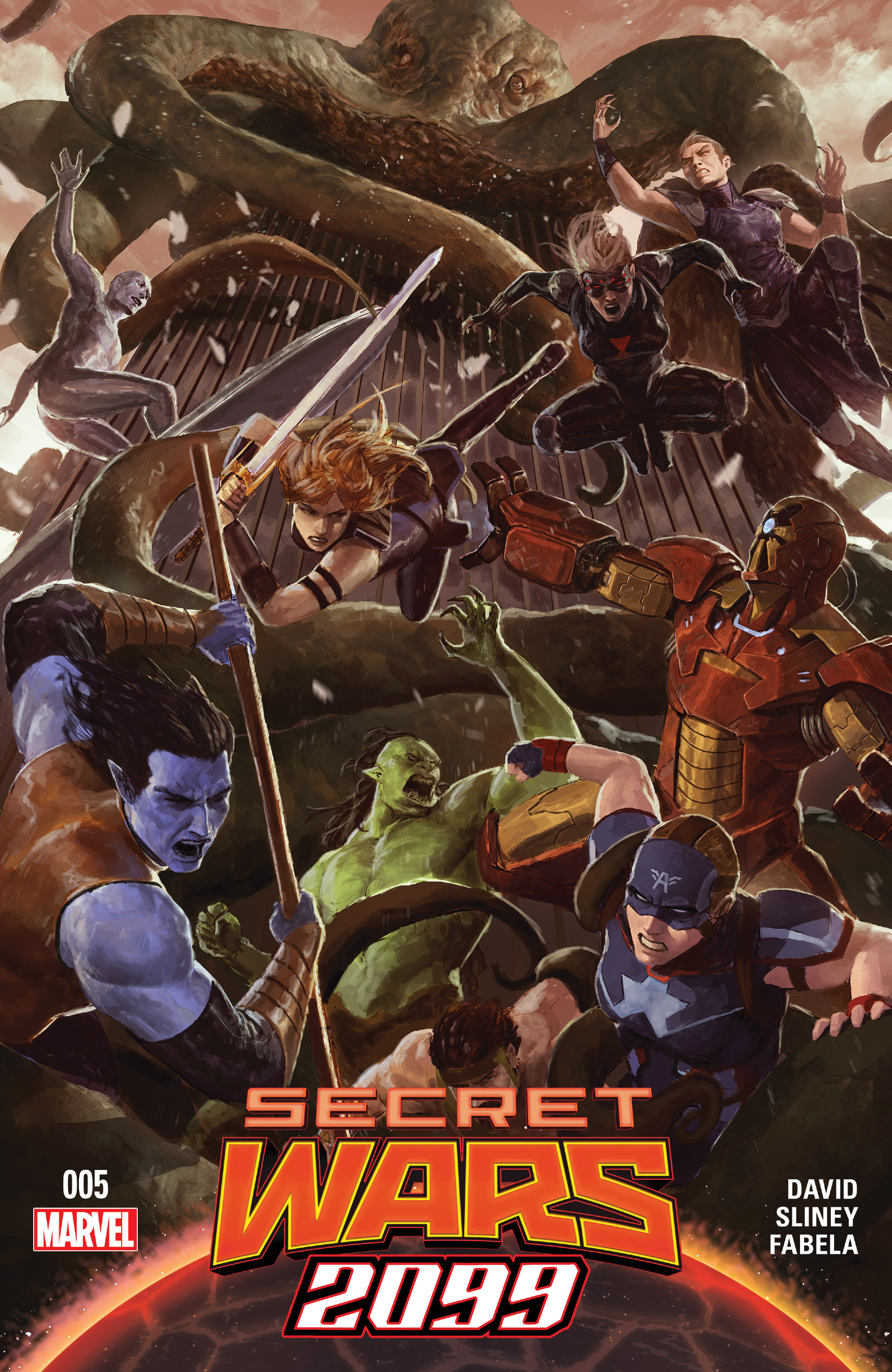 Read online Secret Wars 2099 comic -  Issue #5 - 1
