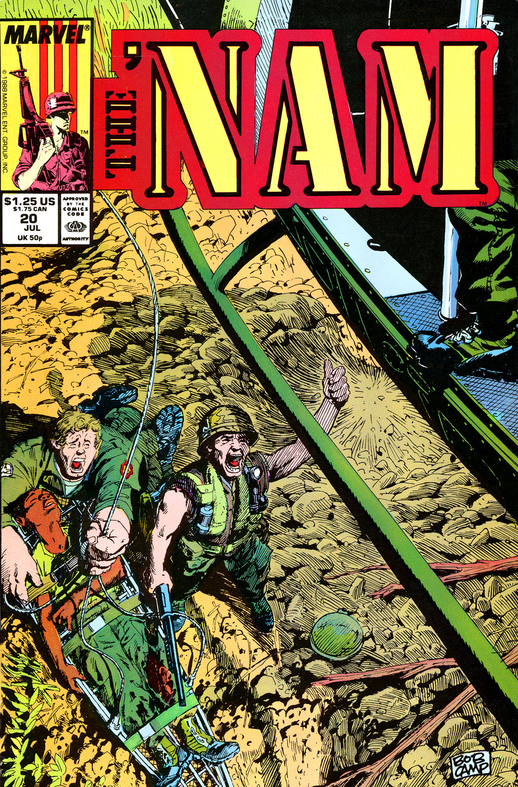 Read online The 'Nam comic -  Issue #20 - 1