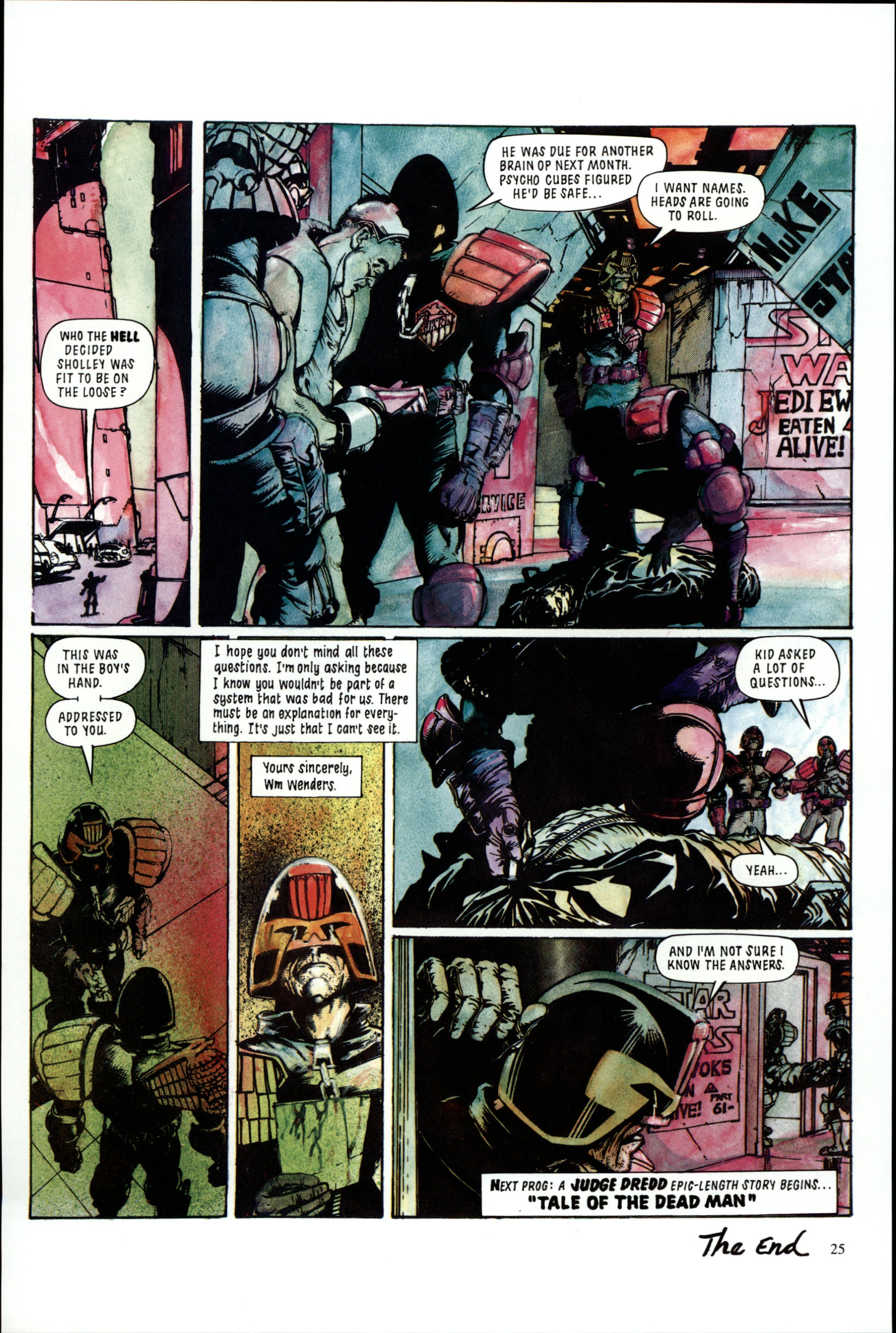 Read online Dredd Rules! comic -  Issue #12 - 27