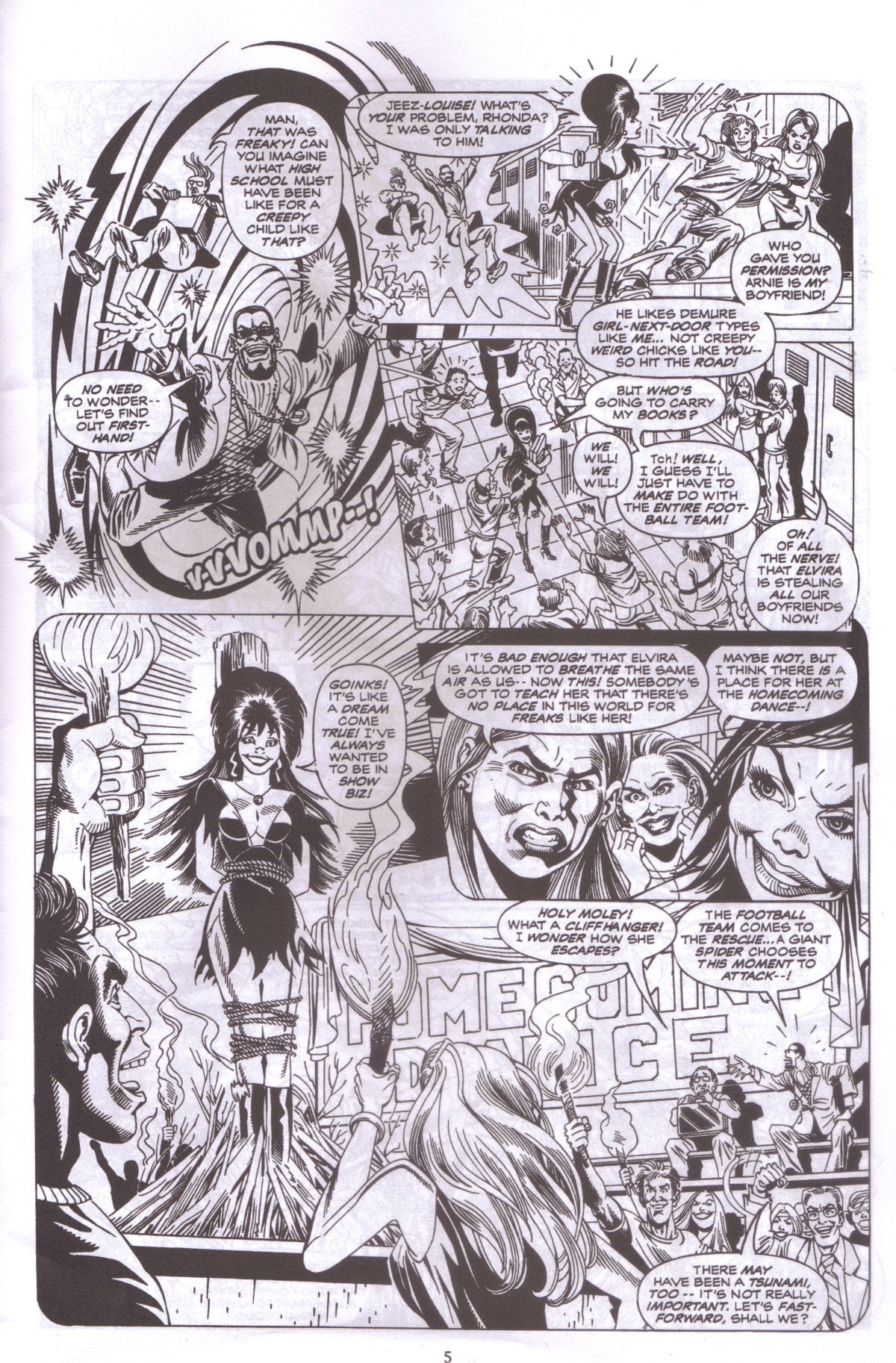 Read online Elvira, Mistress of the Dark comic -  Issue #165 - 7