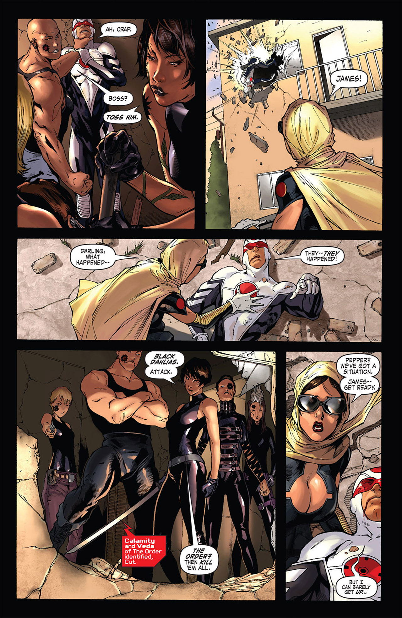 Read online The Order (2007) comic -  Issue #5 - 15