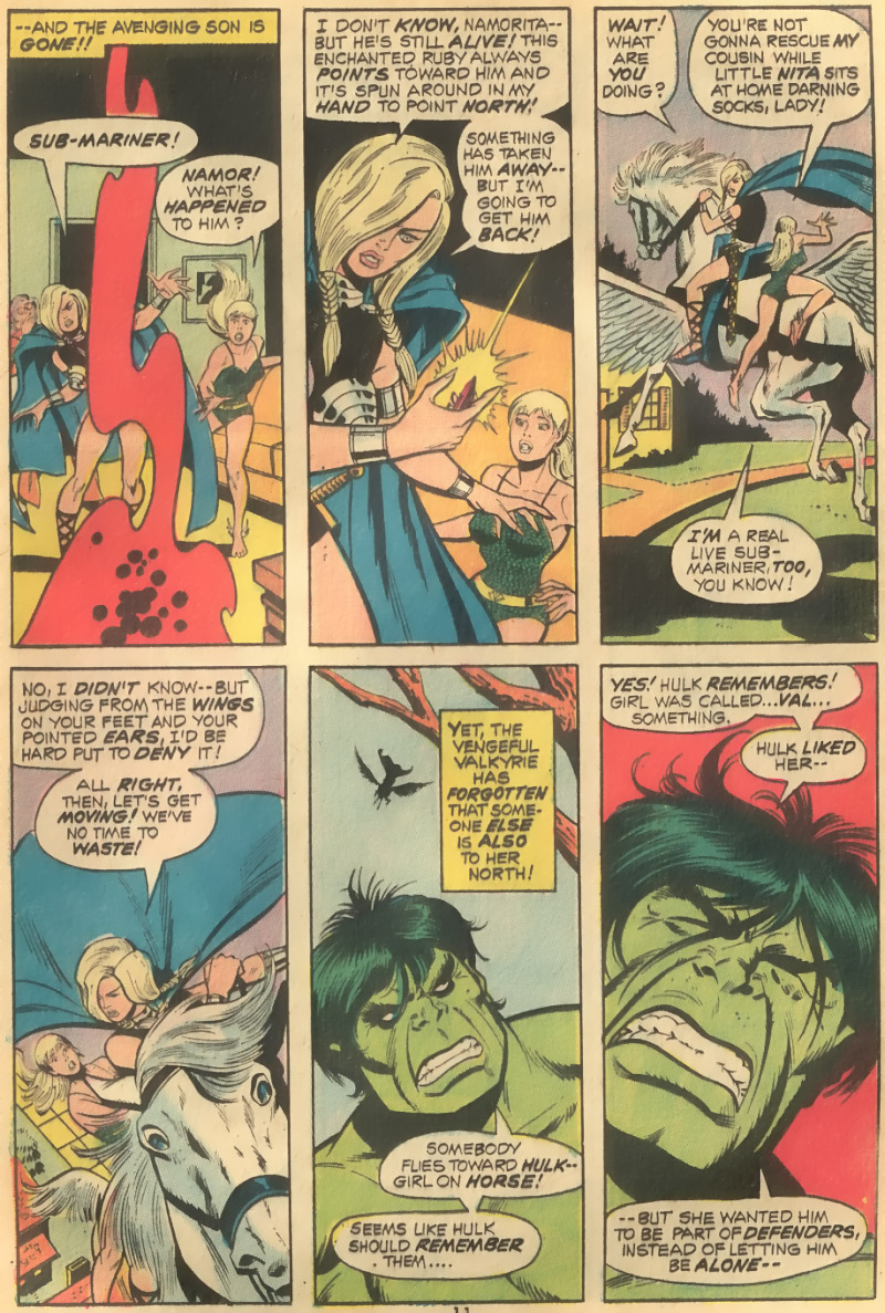 The Defenders (1972) Issue #5 #6 - English 9