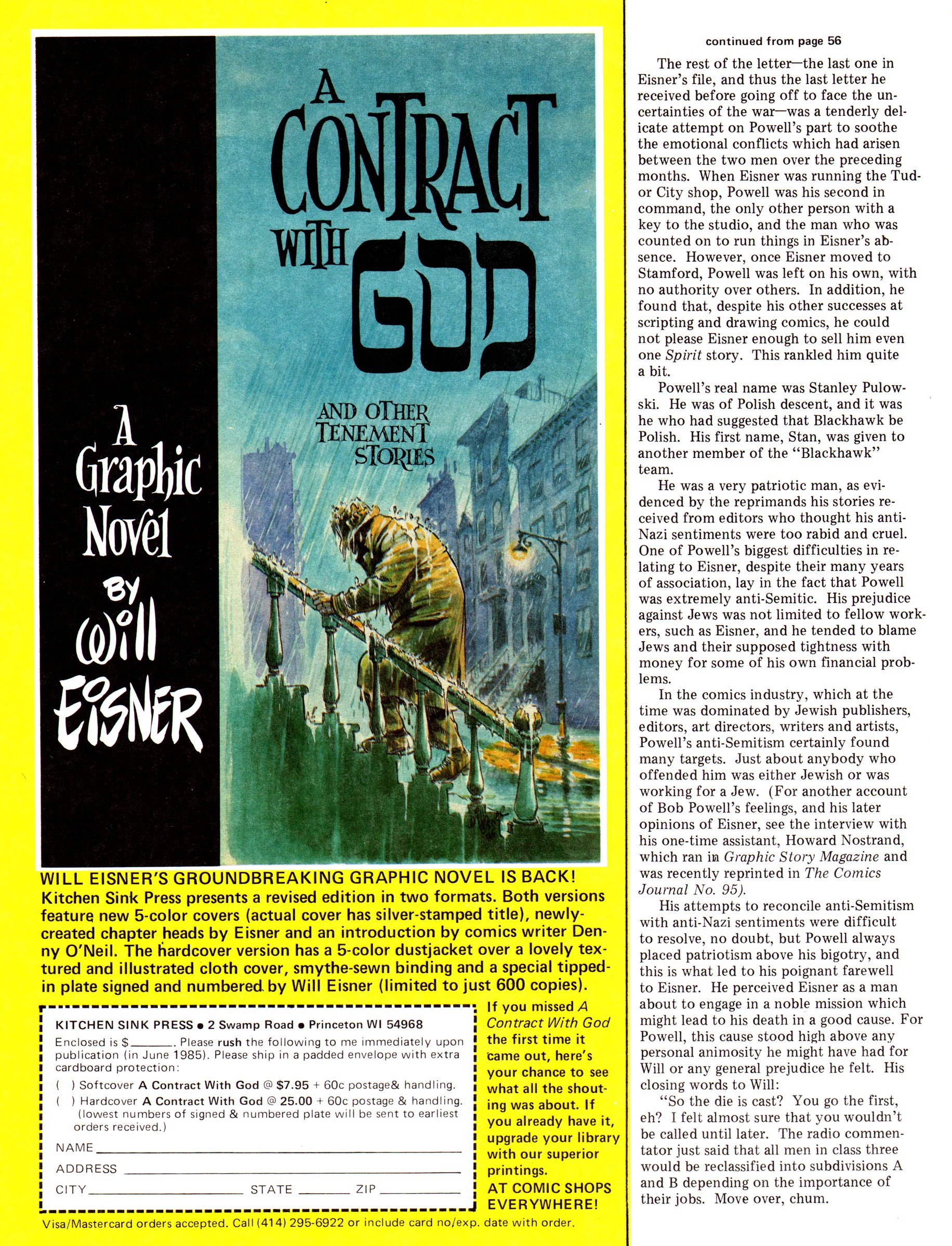 Read online Will Eisner's Quarterly comic -  Issue #5 - 55