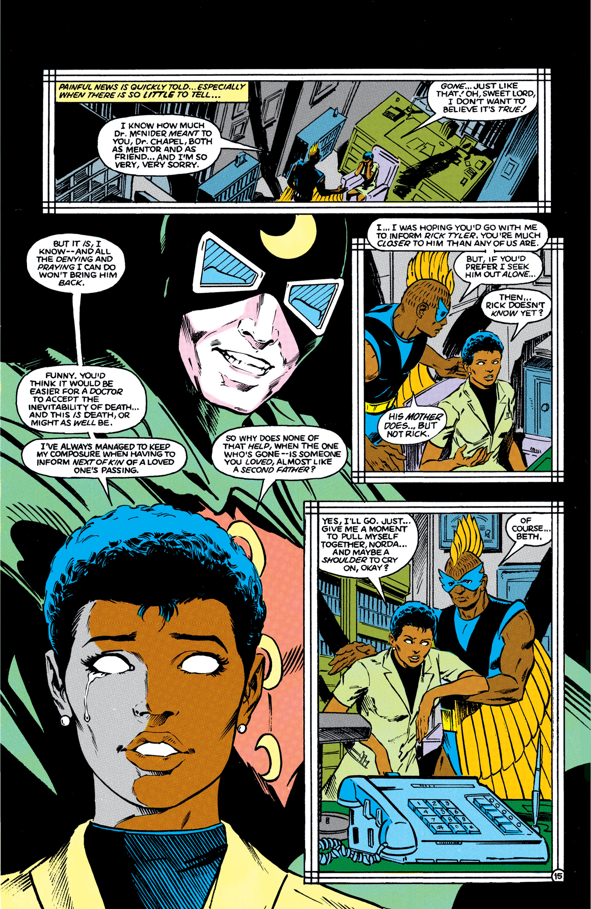 Read online Infinity Inc. (1984) comic -  Issue #30 - 15