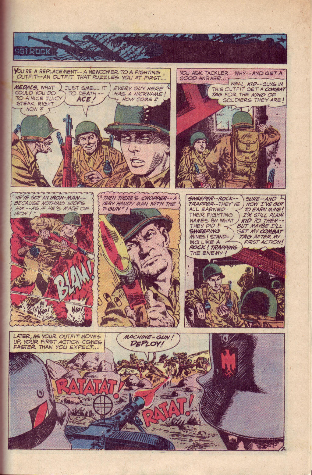 Read online Our Army at War (1952) comic -  Issue #241 - 31