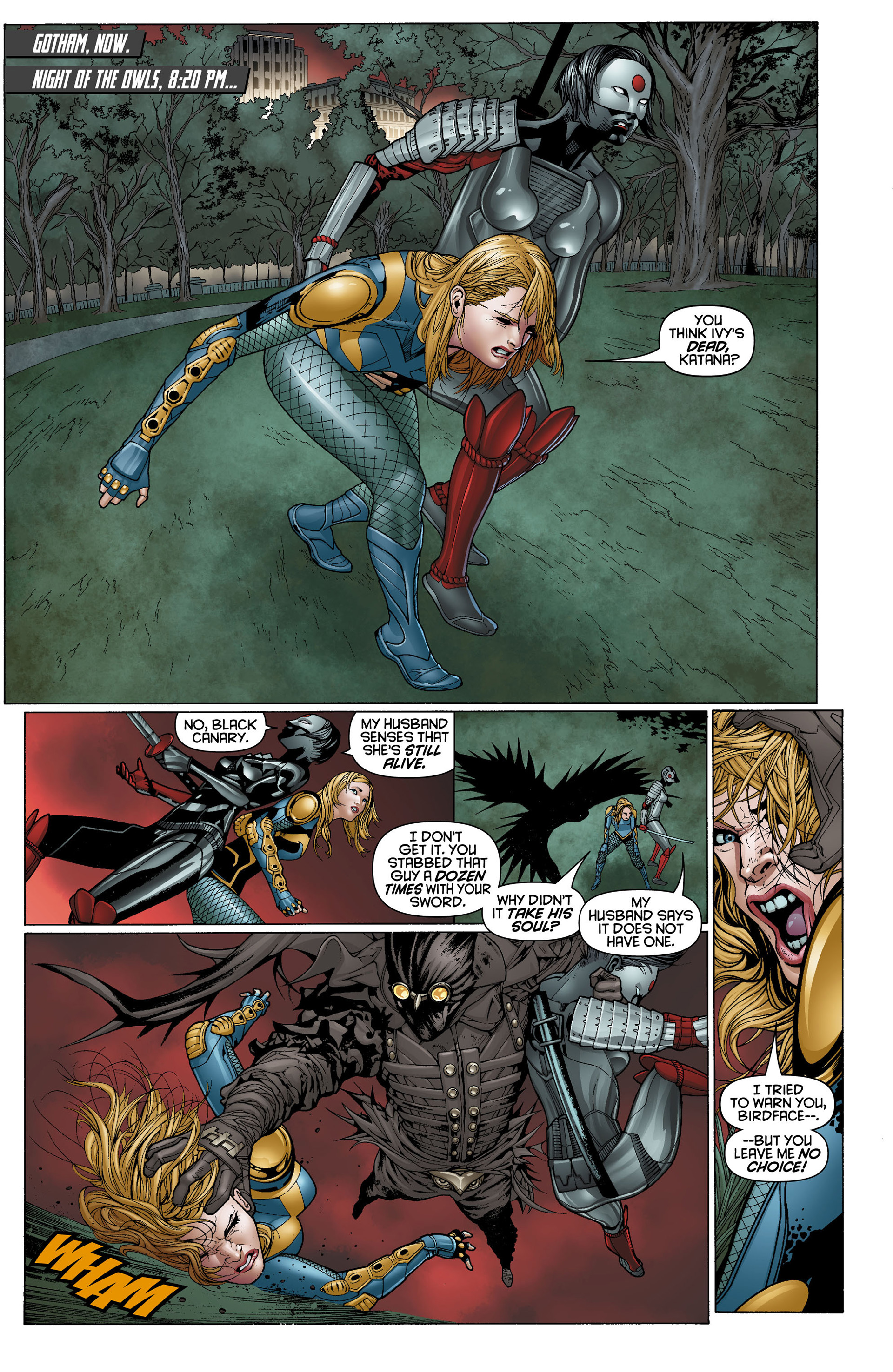 Read online Birds of Prey (2011) comic -  Issue #9 - 4