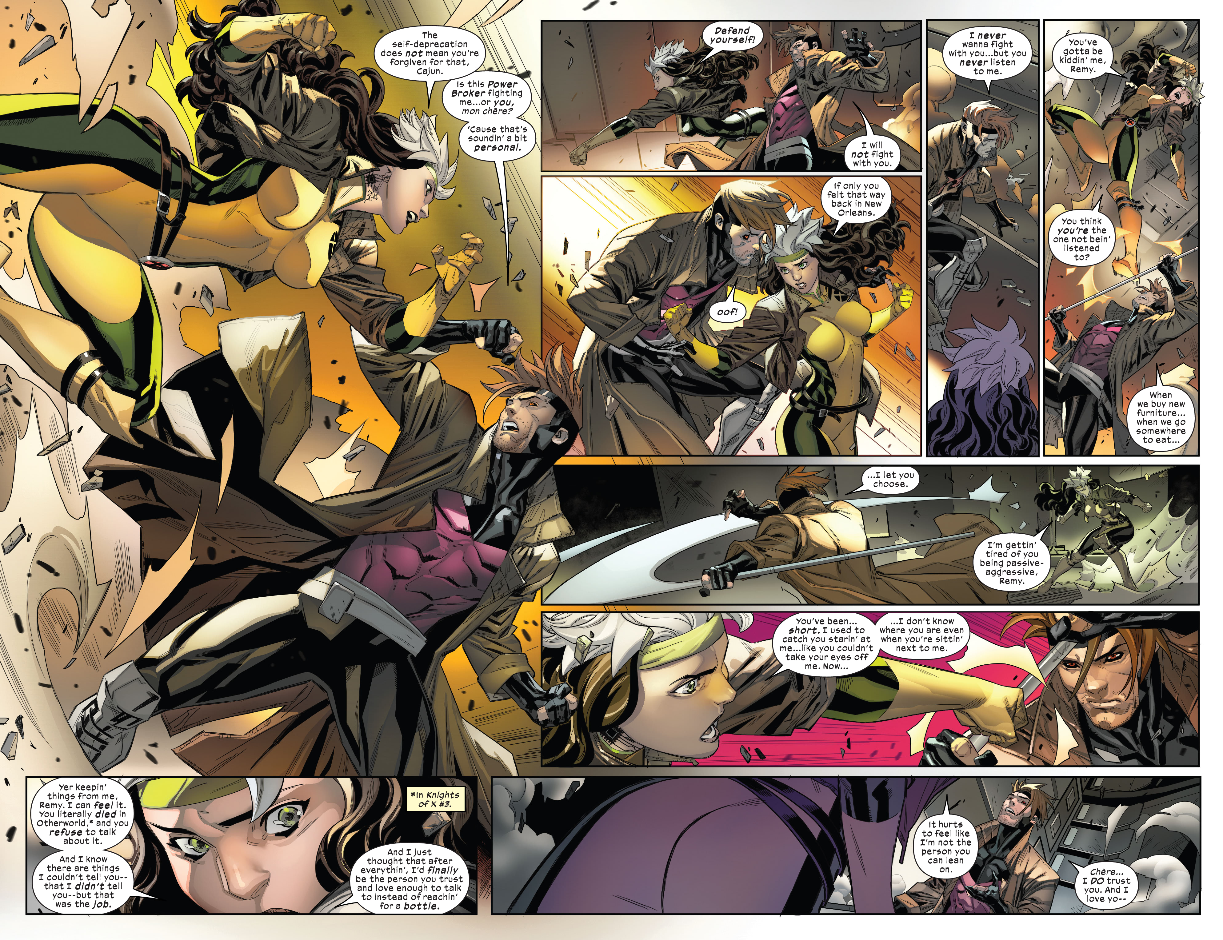 Read online Rogue & Gambit (2023) comic -  Issue #4 - 17