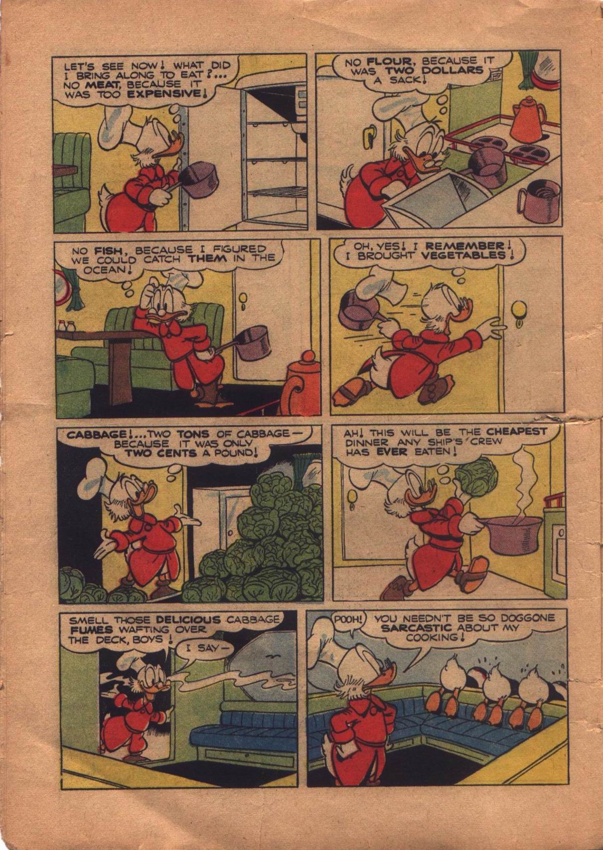 Read online Uncle Scrooge (1953) comic -  Issue #8 - 8