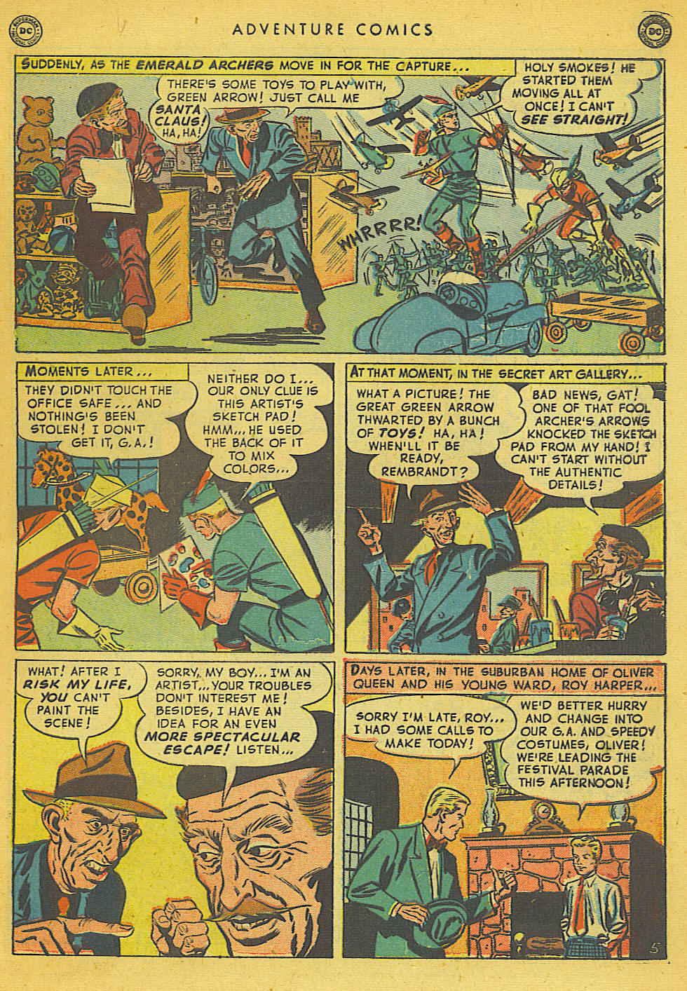Read online Adventure Comics (1938) comic -  Issue #153 - 44