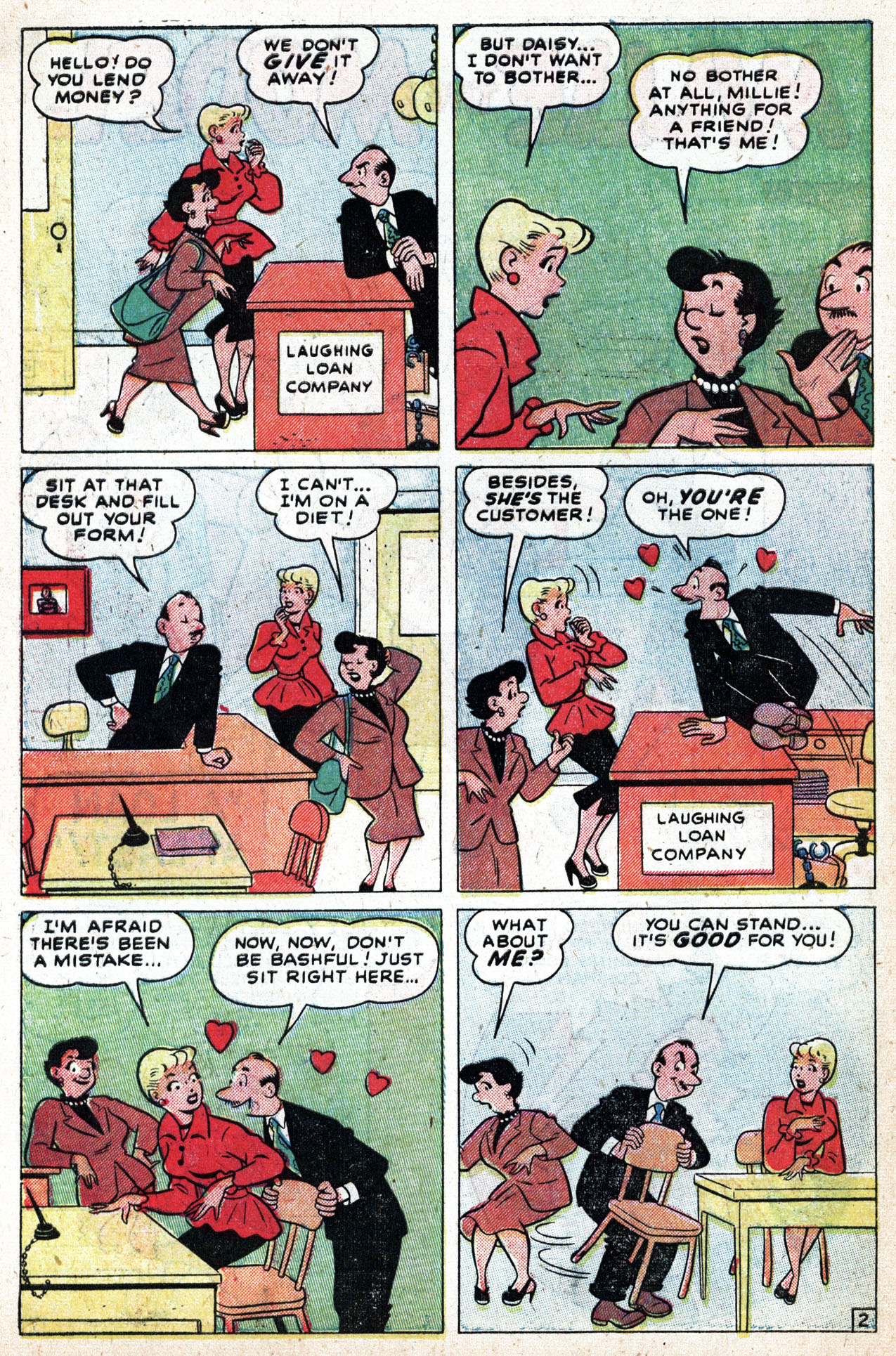 Read online Millie the Model comic -  Issue #28 - 46