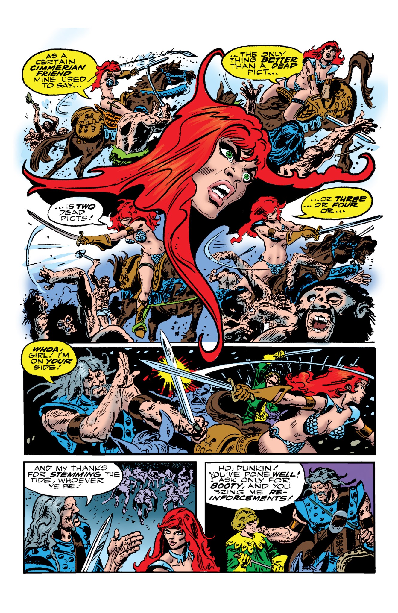 Read online The Adventures of Red Sonja comic -  Issue # TPB 1 - 32
