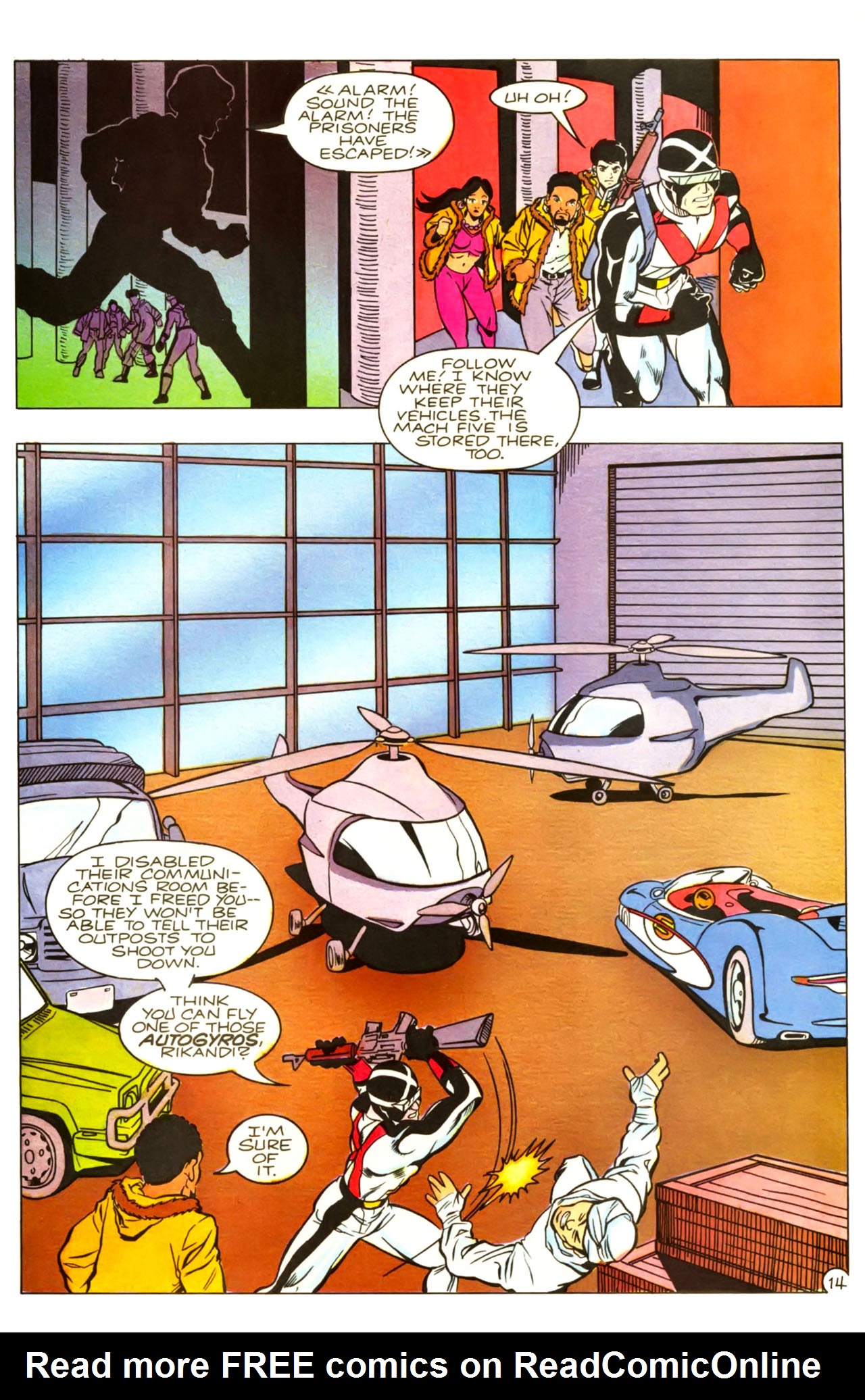 Read online The New Adventures of Speed Racer comic -  Issue #5 - 19