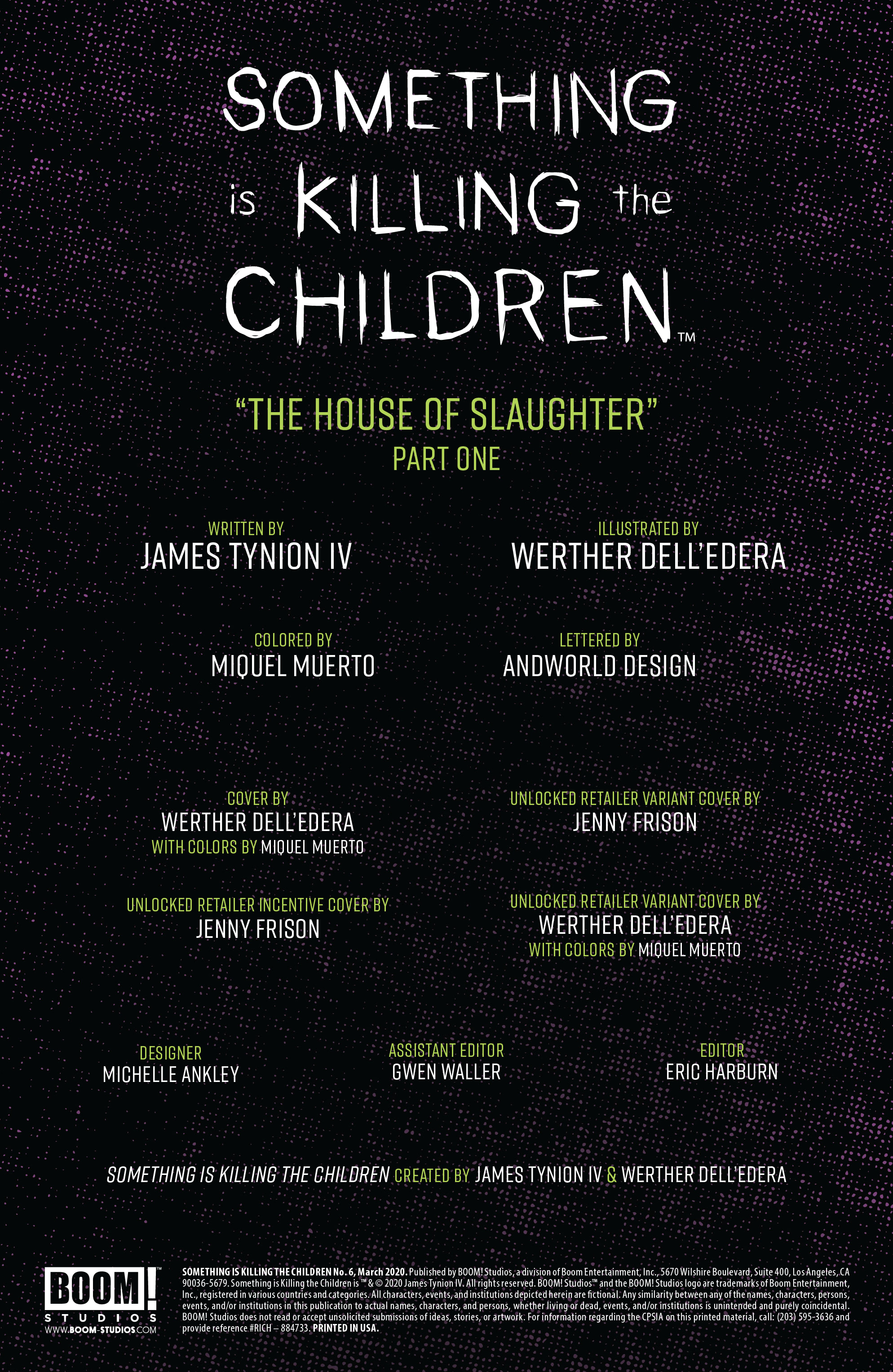 Read online Something is Killing the Children comic -  Issue #6 - 21