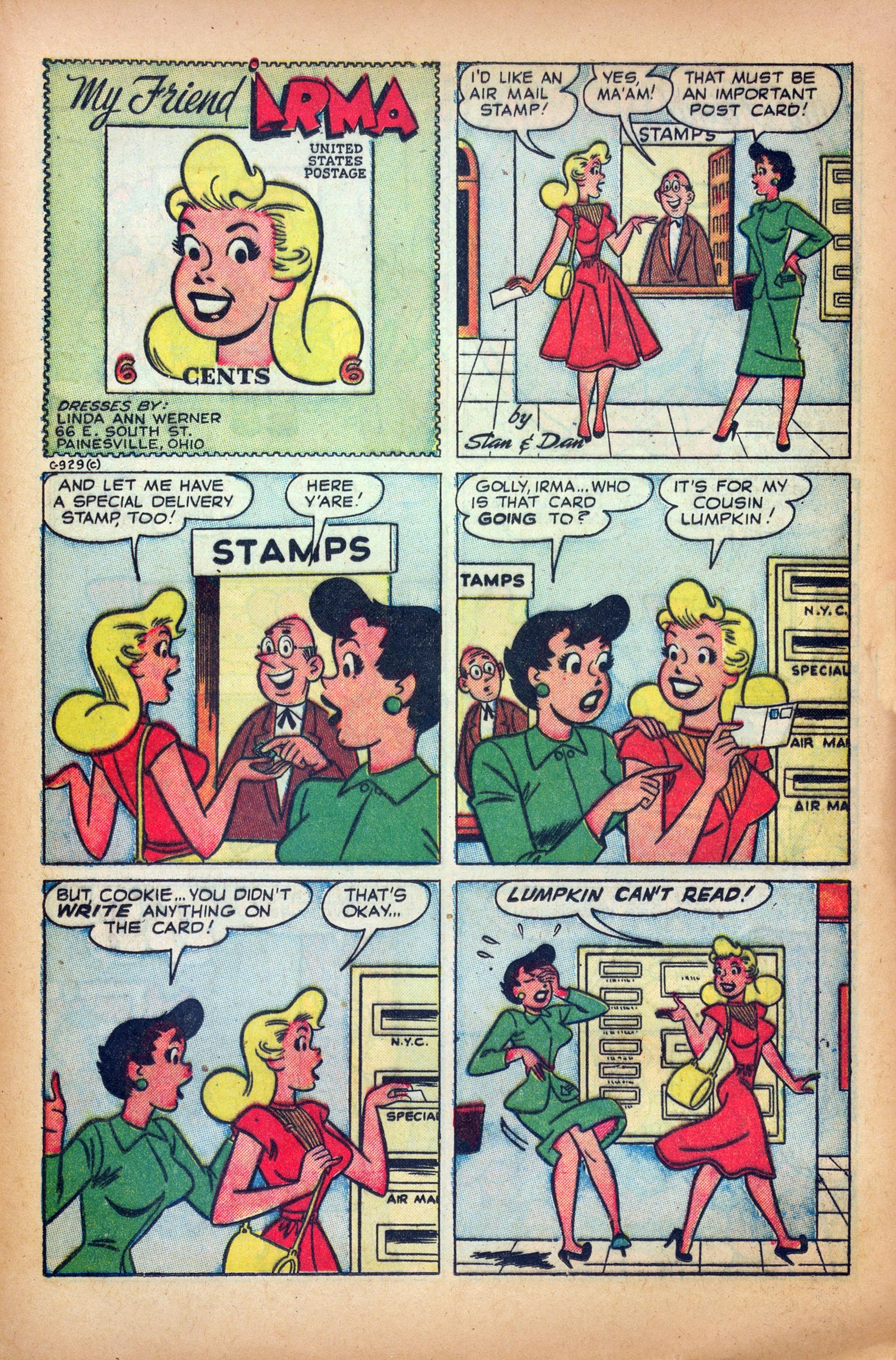 Read online My Friend Irma comic -  Issue #36 - 21