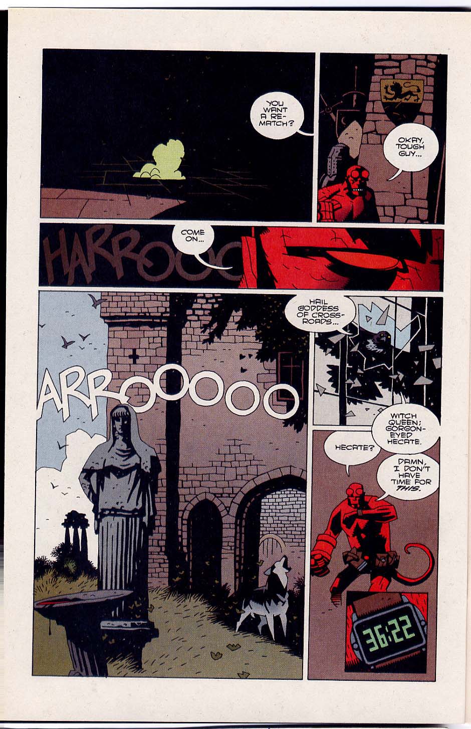 Read online Hellboy: Wake the Devil comic -  Issue #4 - 4