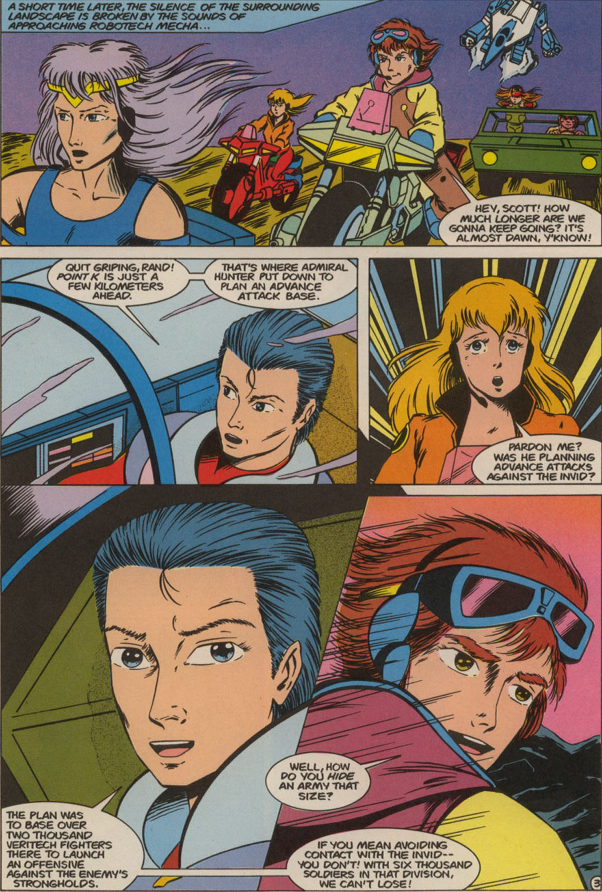 Read online Robotech The New Generation comic -  Issue #10 - 5