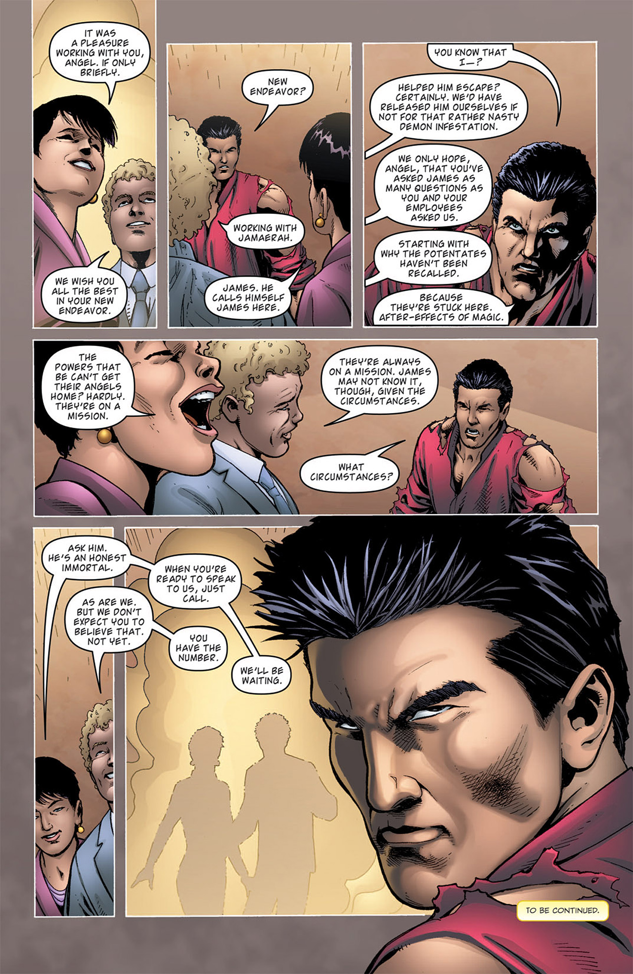Read online Angel comic -  Issue #20 - 25