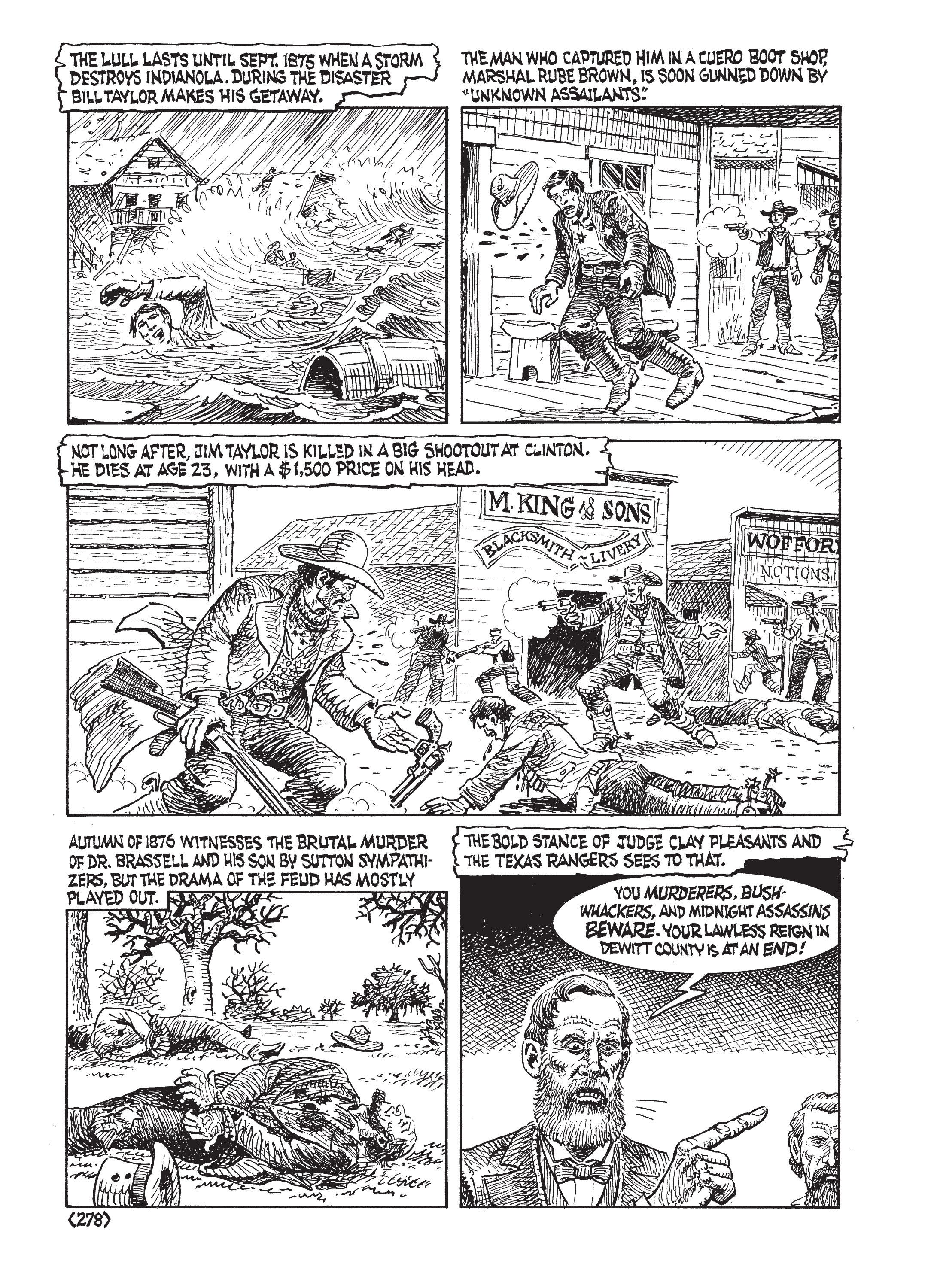 Read online Jack Jackson's American History: Los Tejanos and Lost Cause comic -  Issue # TPB (Part 3) - 76