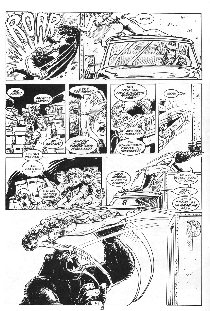 Read online Cavewoman: Rain comic -  Issue #5 - 11